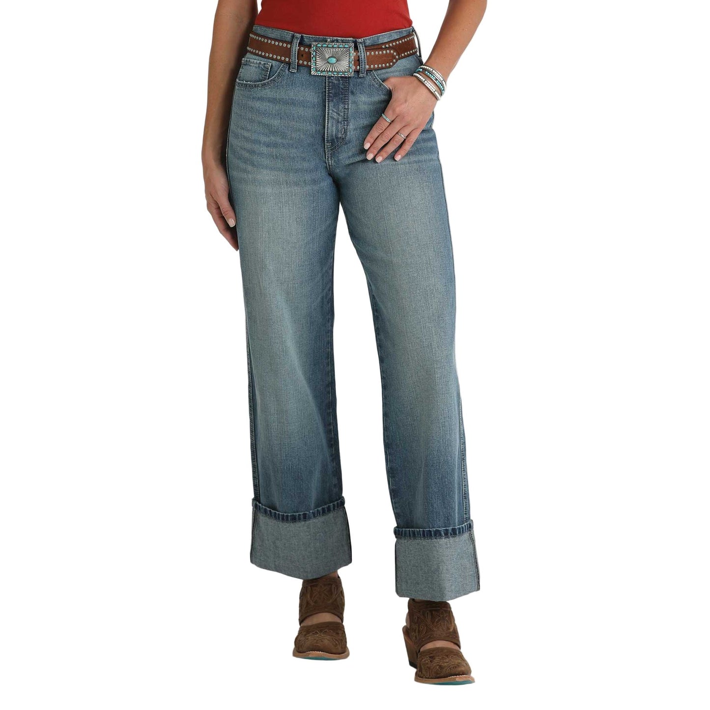 Women's Cruel Denim Quinn High Rise Tapered Leg Jeans CB76154001