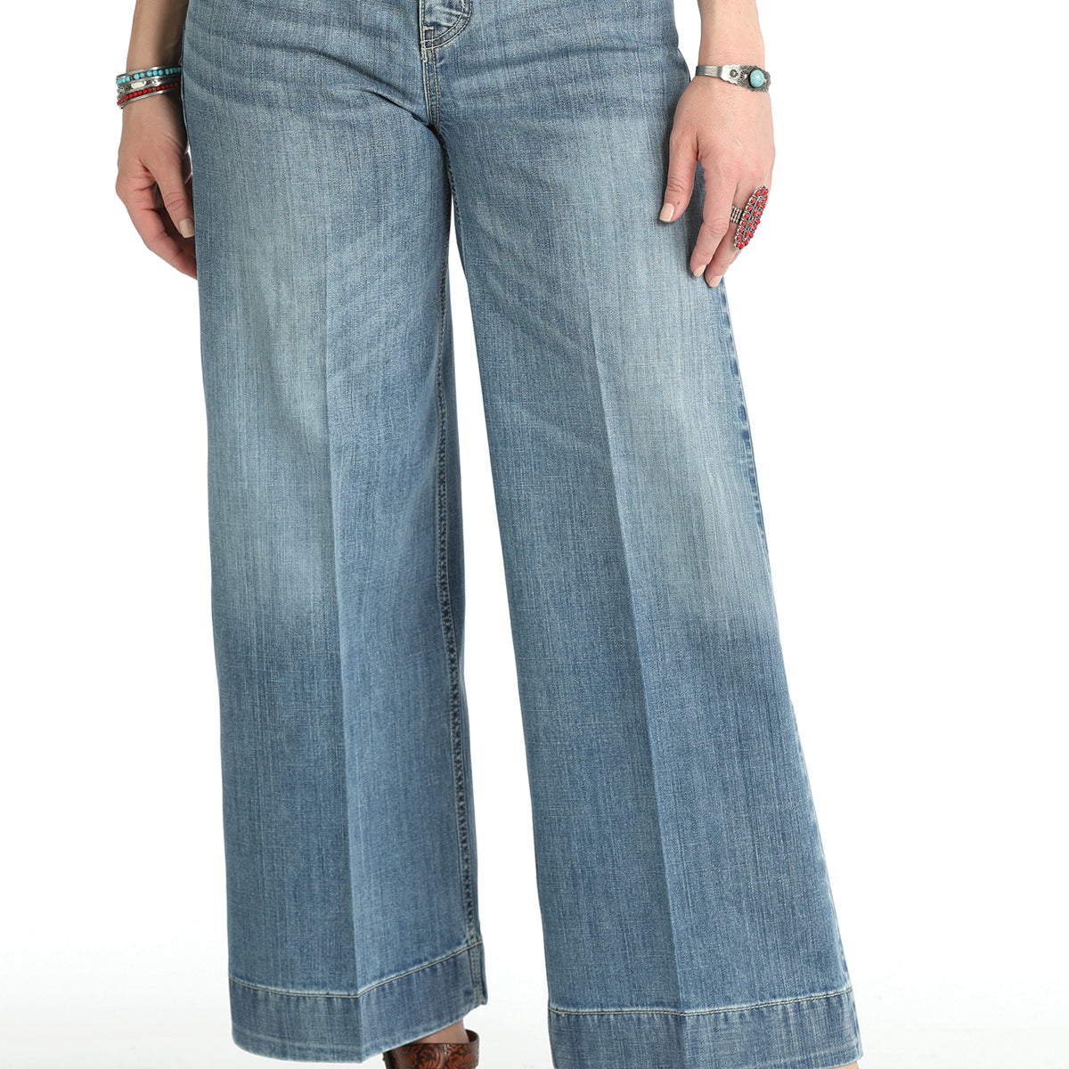 Women's Cruel Denim Hannah Cropped Light Wash Jeans CB77854001