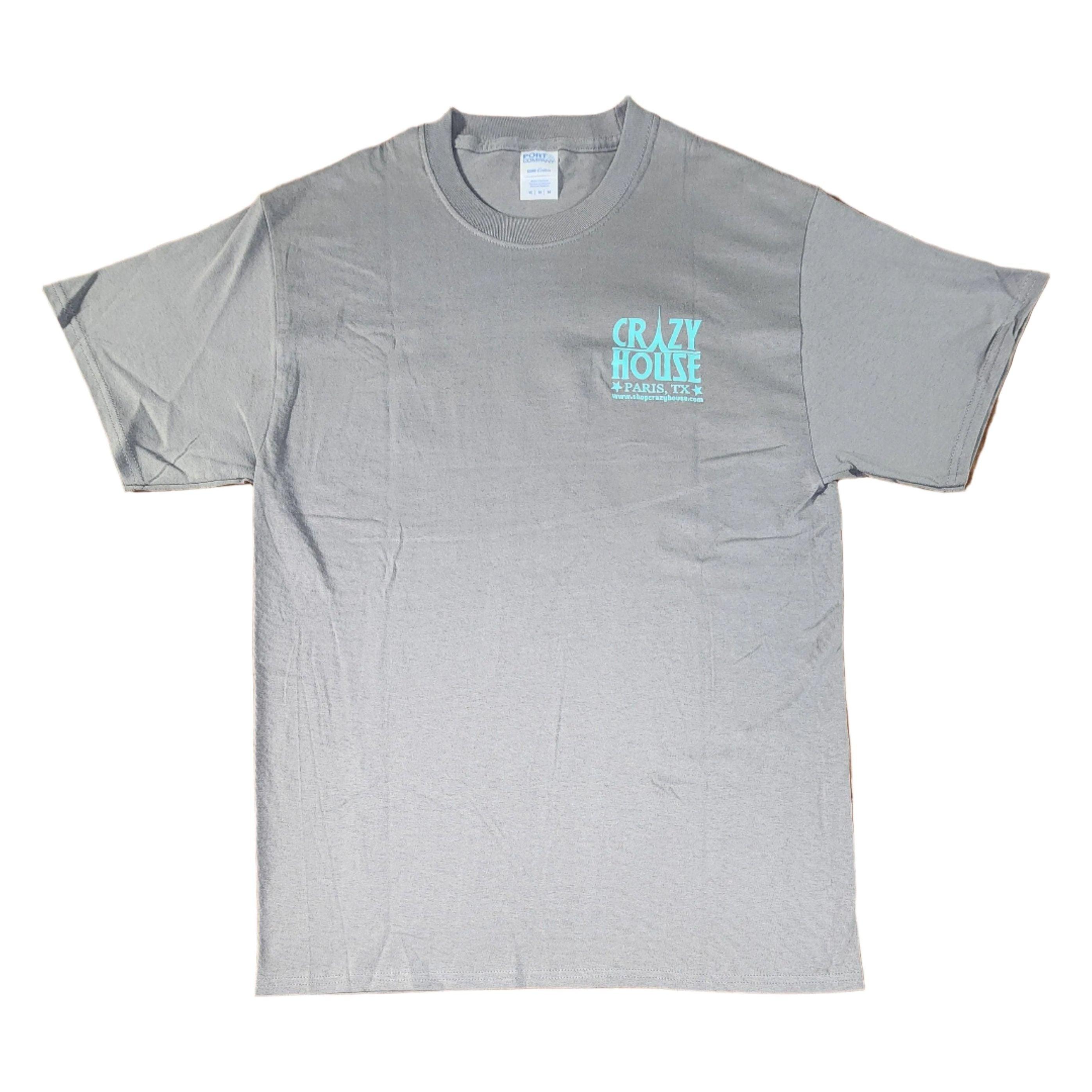 Crazy House Original T-Shirt - 407MGRY - Crazy House Western Wear