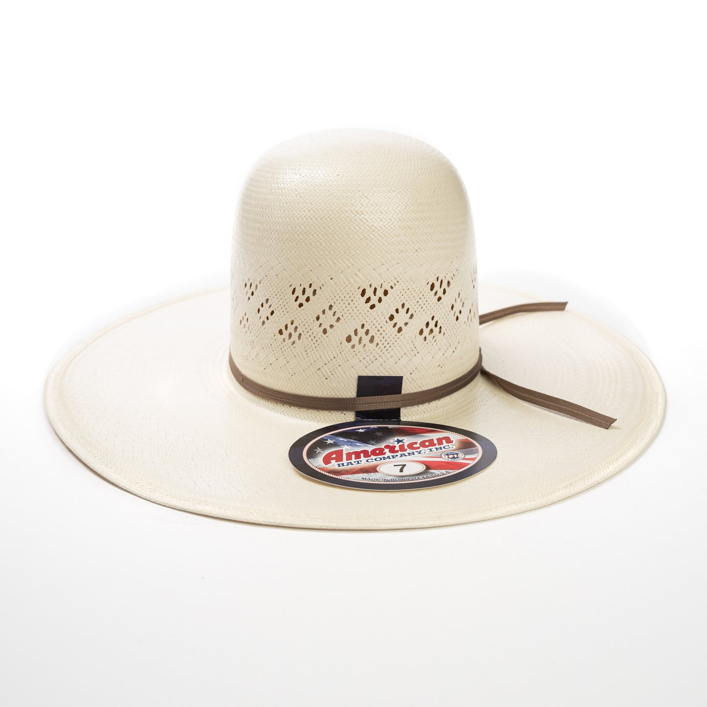 American Hat Company 8500S 4.25" Straw Hat