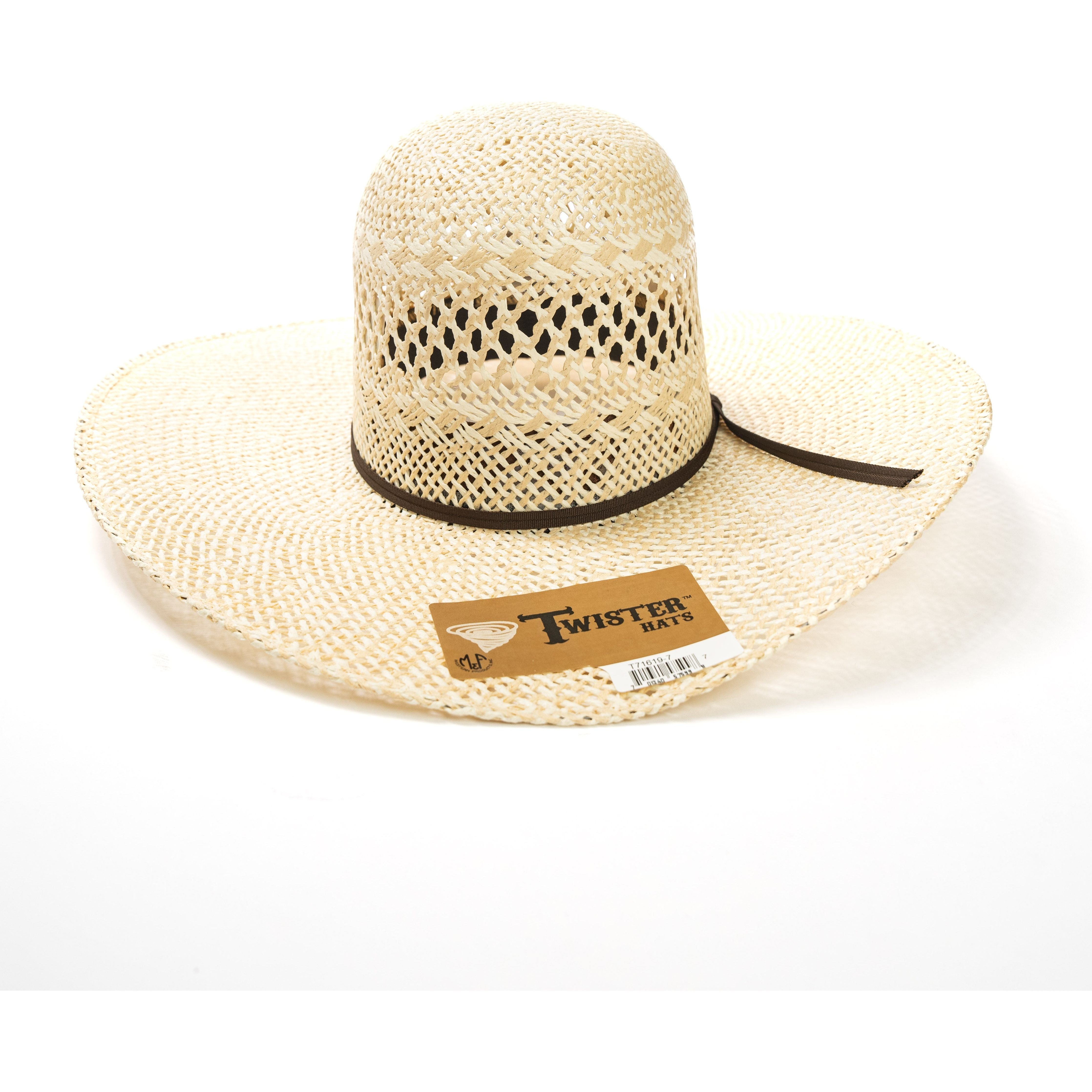 Twister T71618 4.5" Straw Hat - Crazy House Western Wear