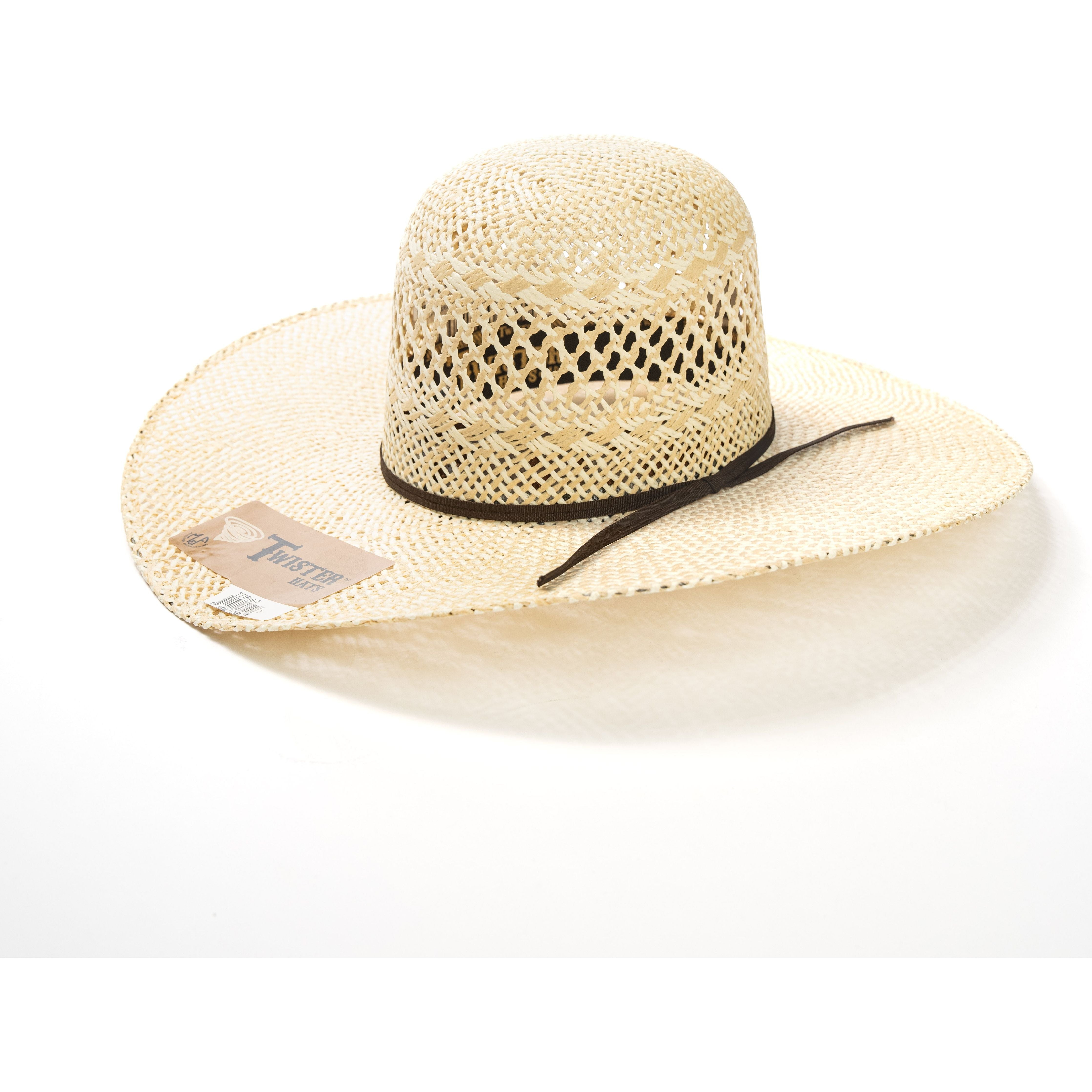 Twister T71618 4.5" Straw Hat - Crazy House Western Wear