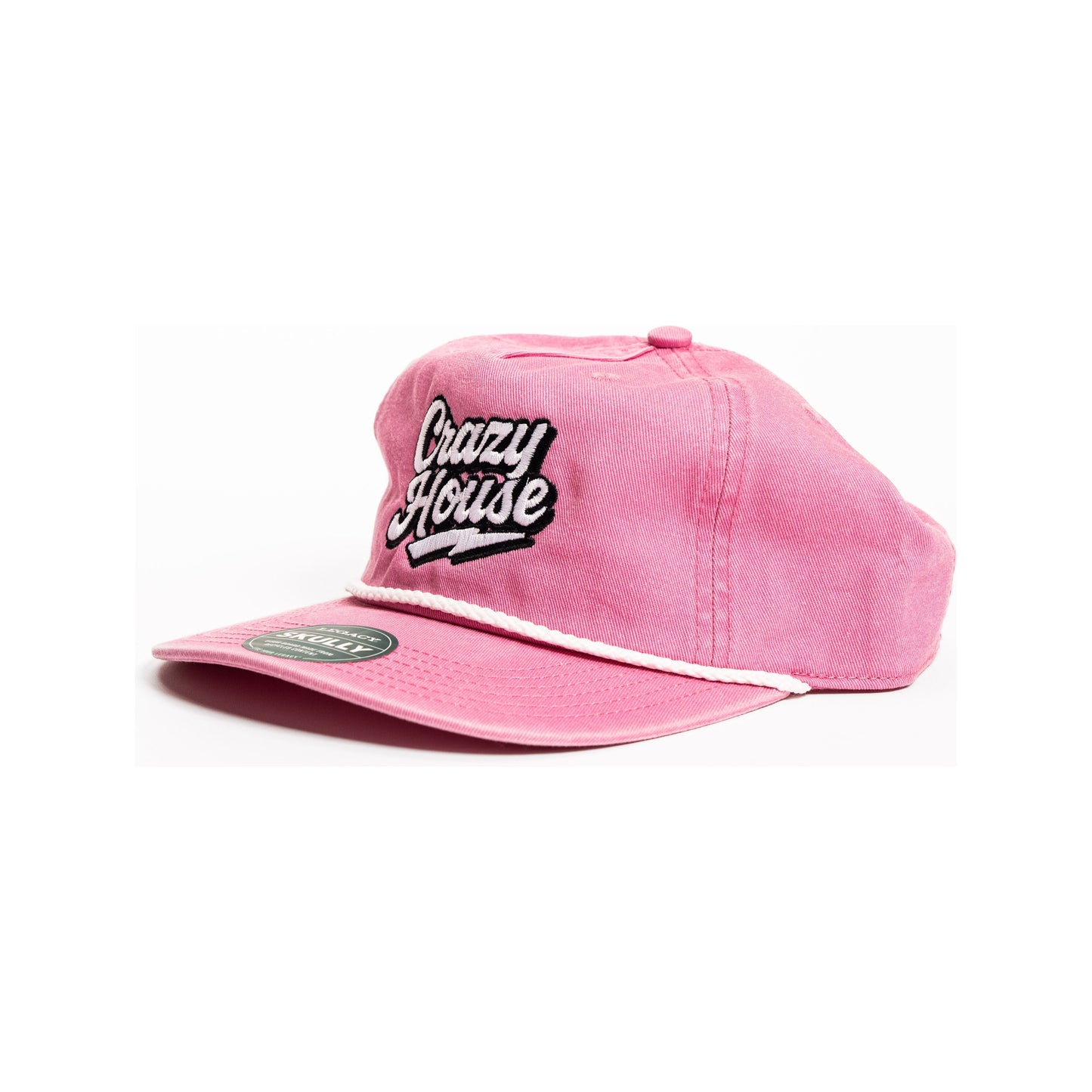 Crazy House Unisex Pink Old School Snap Back with Stitching - Crazy House Western Wear