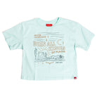 Women's Kimes Ranch Mint Cropped T-shirt - Crazy House Western Wear