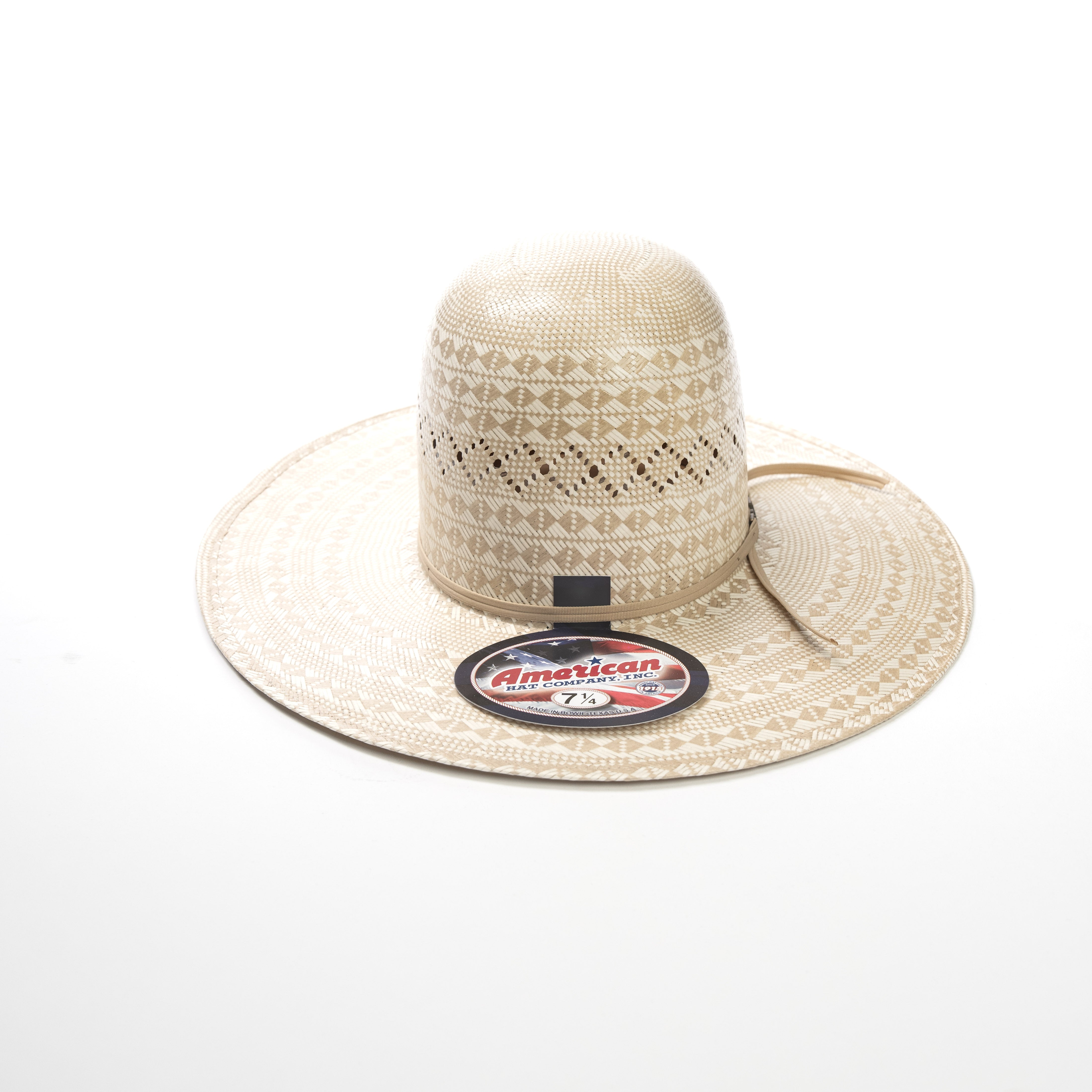 American Hat Company 6400S 4.25" Straw Hat - Crazy House Western Wear