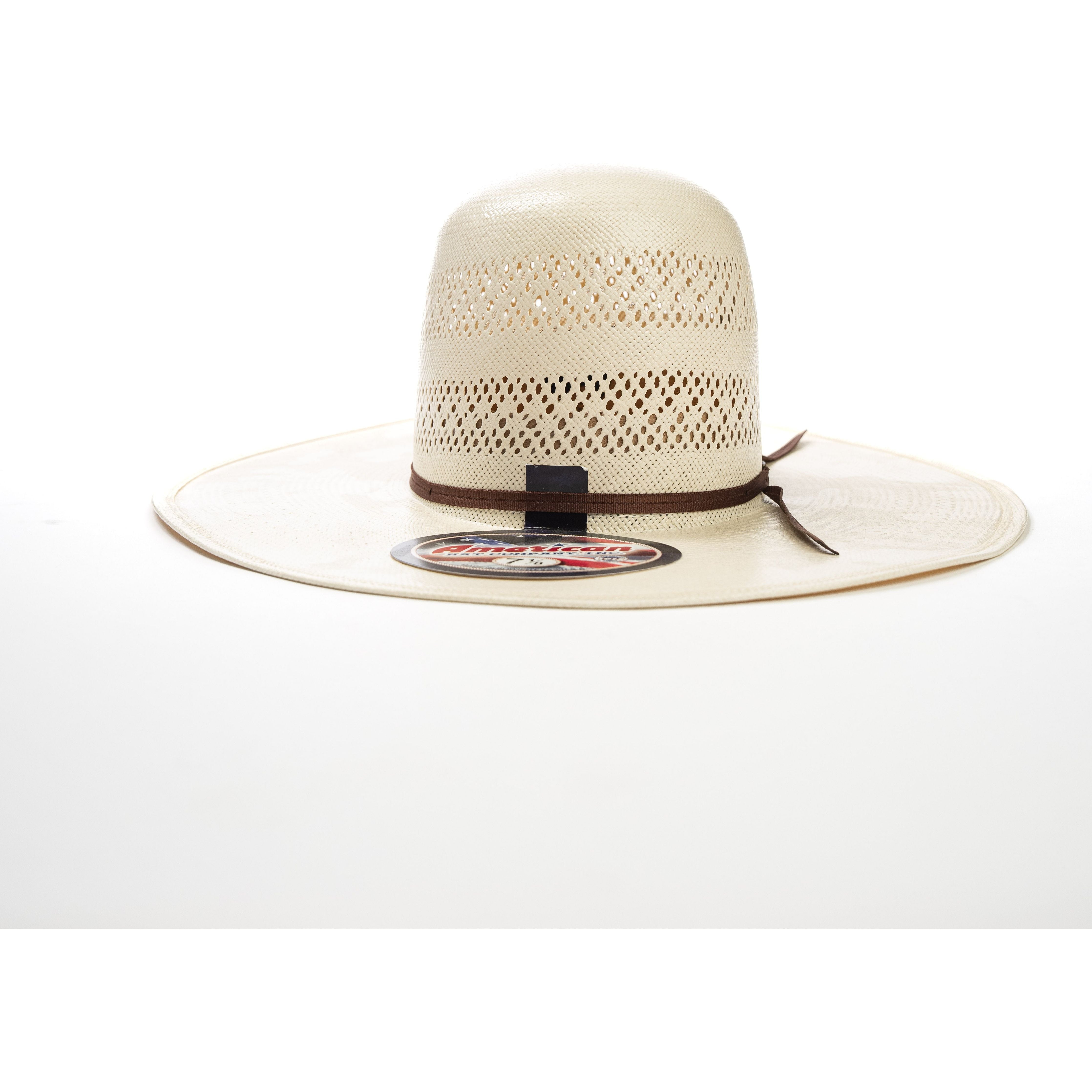 American Hat Company 6700S 4.5" Straw Hat - Crazy House Western Wear