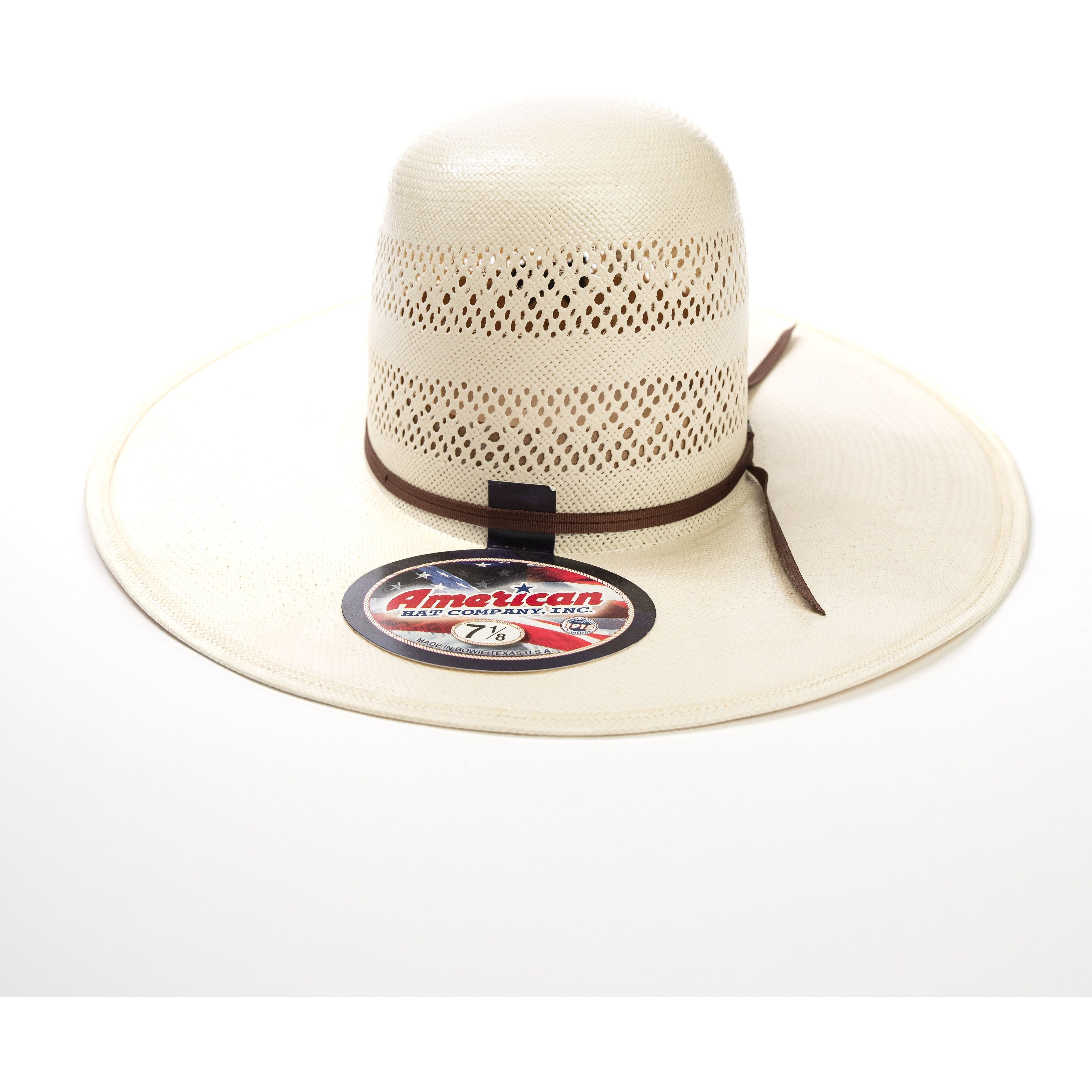 American Hat Company 6700S 4.5" Straw Hat - Crazy House Western Wear