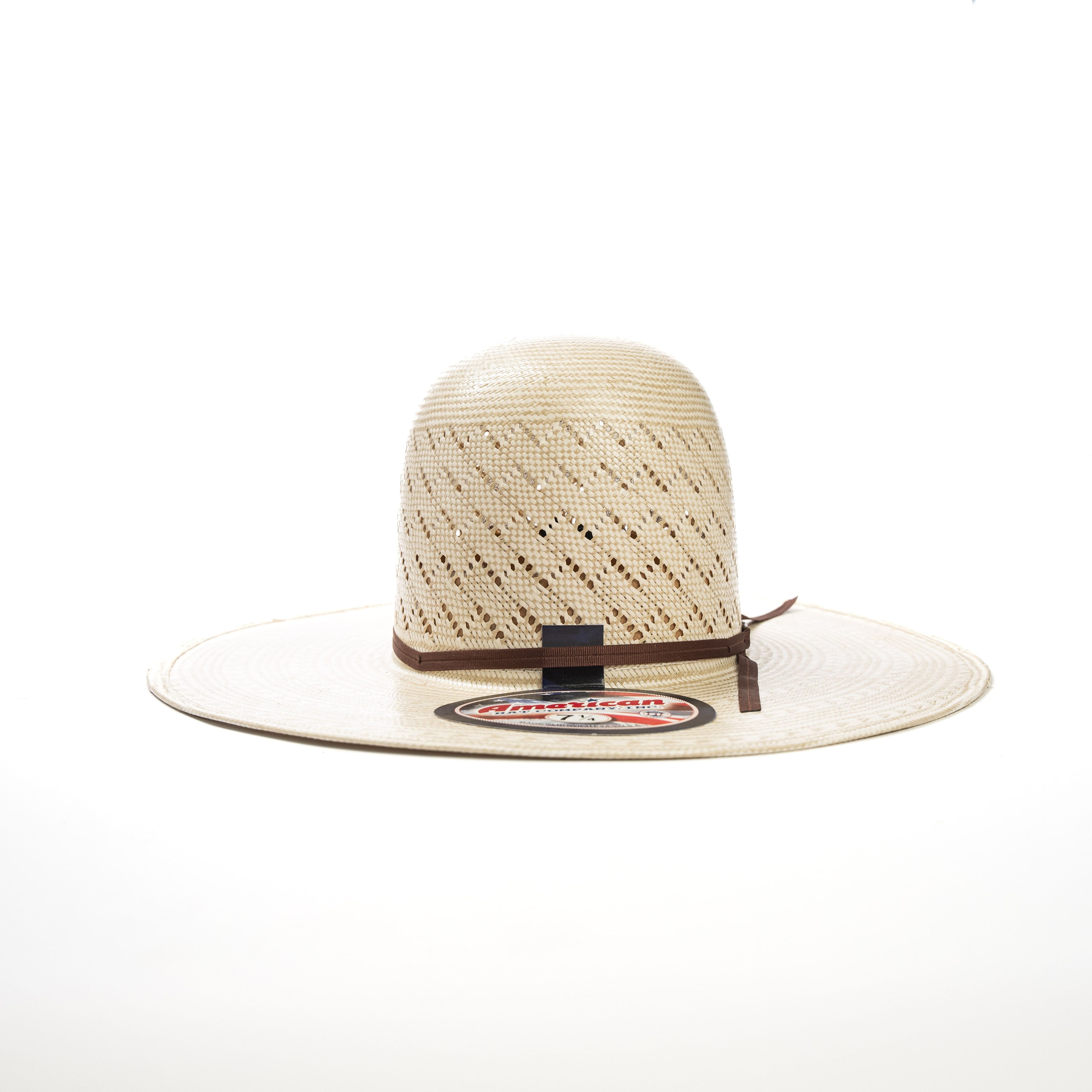 American Hat Company 6200S 4.25" Straw Hat - Crazy House Western Wear
