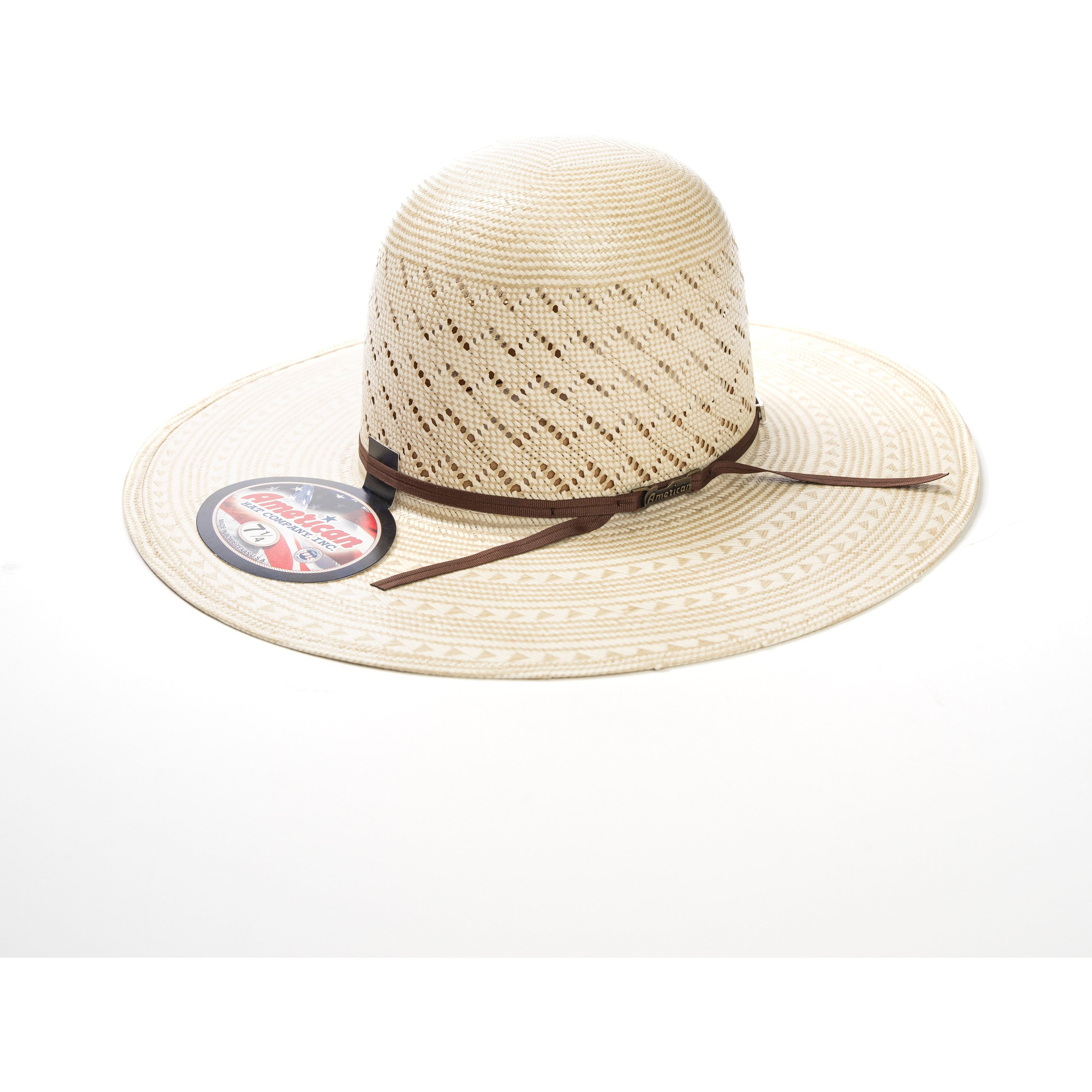 American Hat Company 6200S 4.25" Straw Hat - Crazy House Western Wear