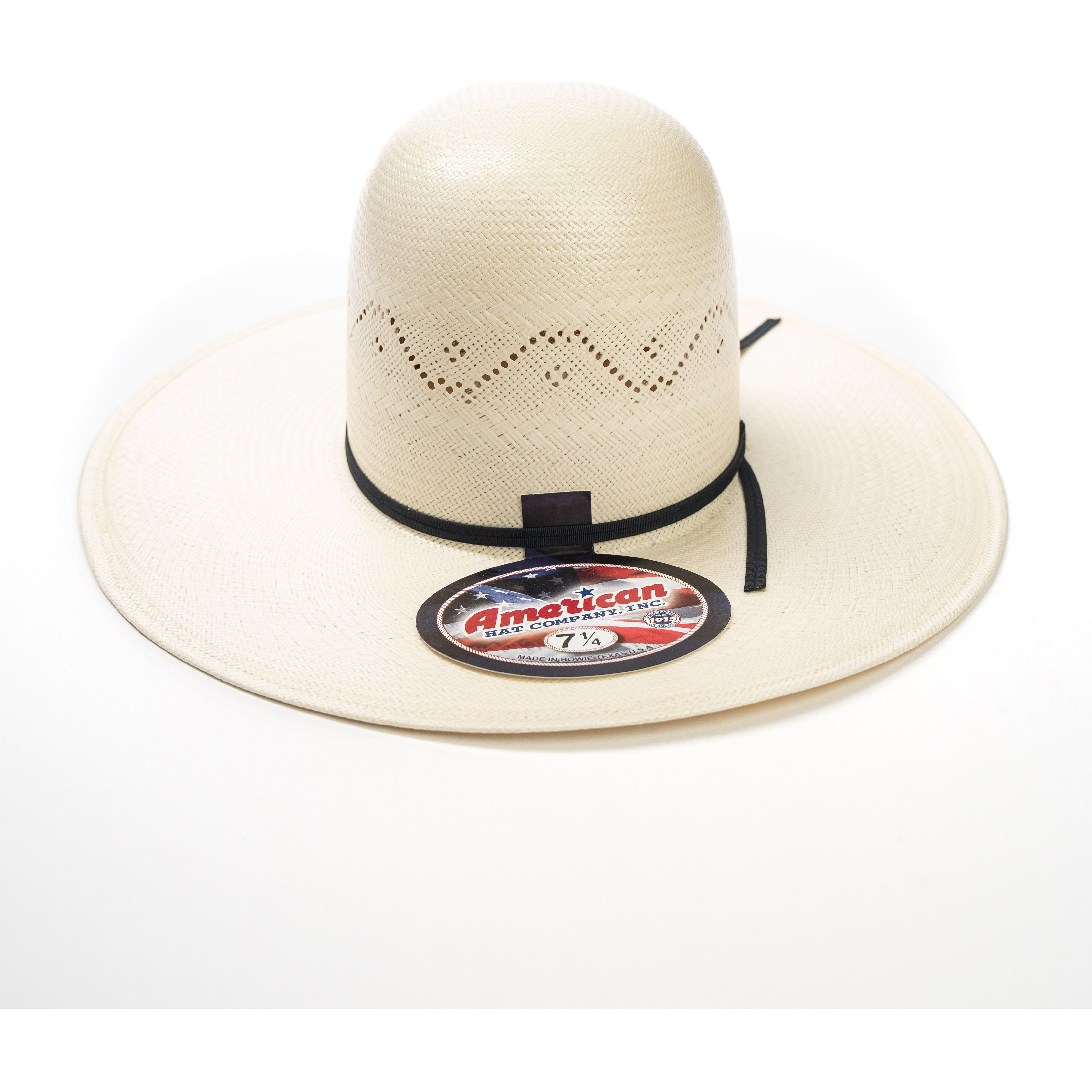 American Hat Company 7420 - 4.25" Straw Hat - Crazy House Western Wear