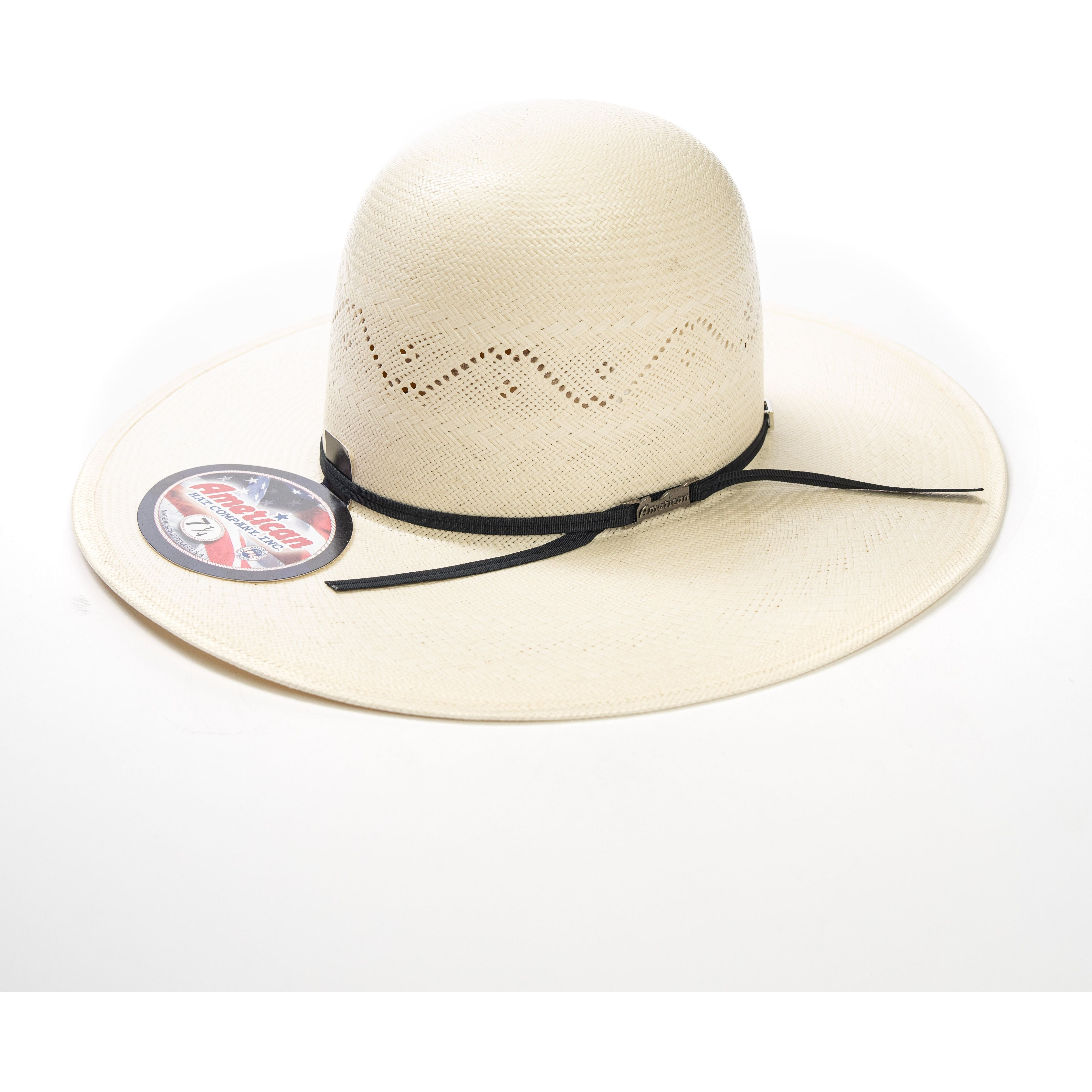 American Hat Company 7420 - 4.25" Straw Hat - Crazy House Western Wear