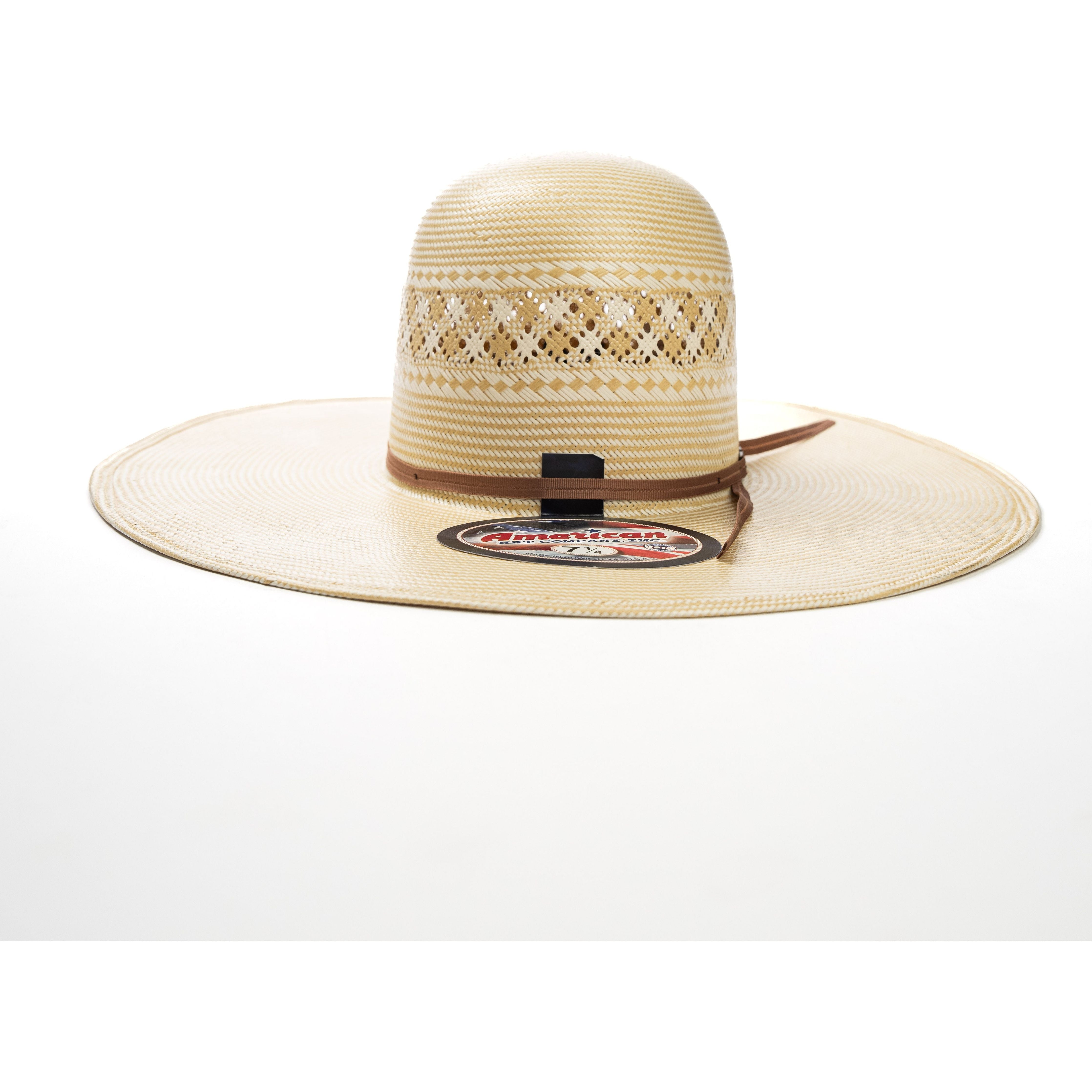 American Hat Company 1022S 4.5" Straw Hat - Crazy House Western Wear