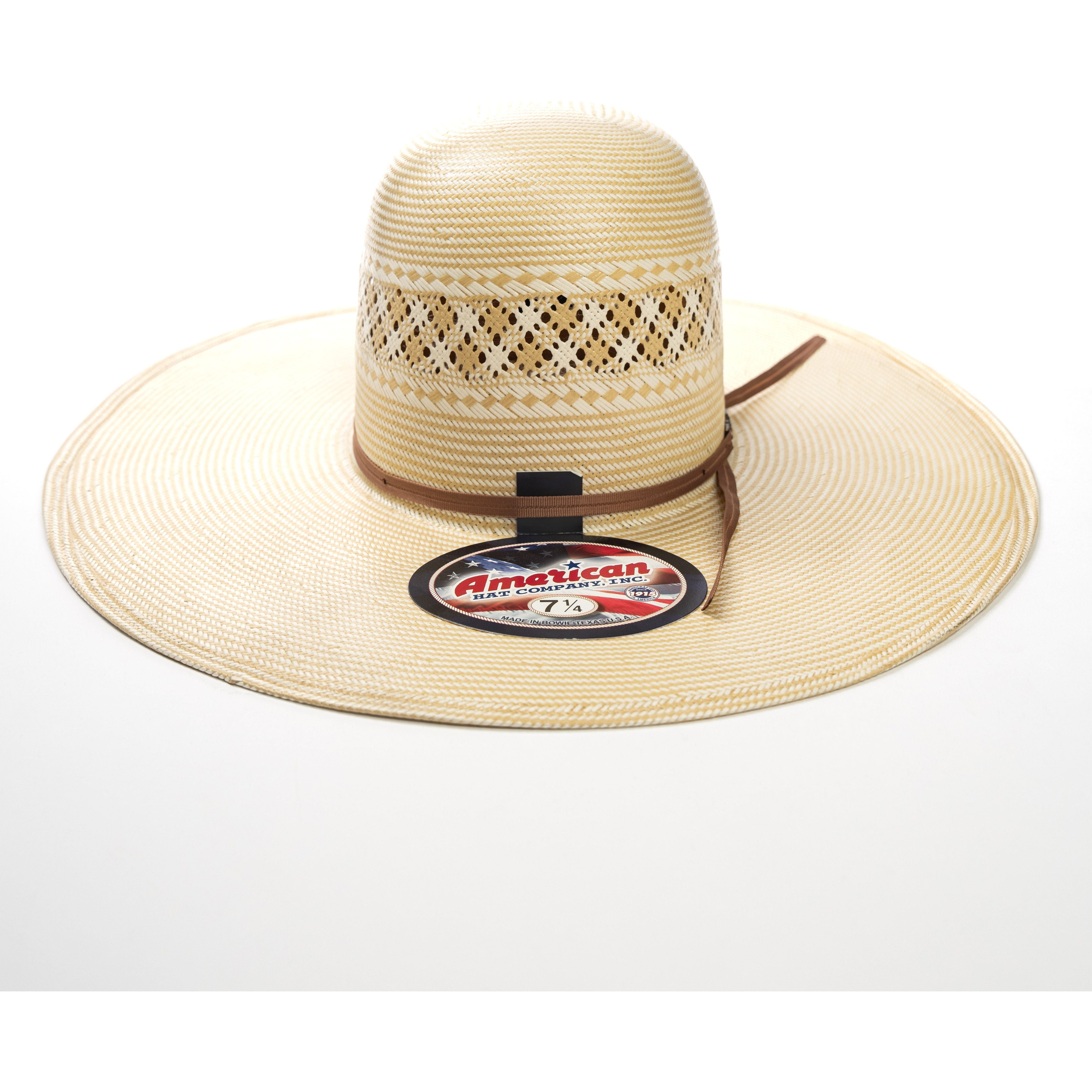 American Hat Company 1022S 4.5" Straw Hat - Crazy House Western Wear