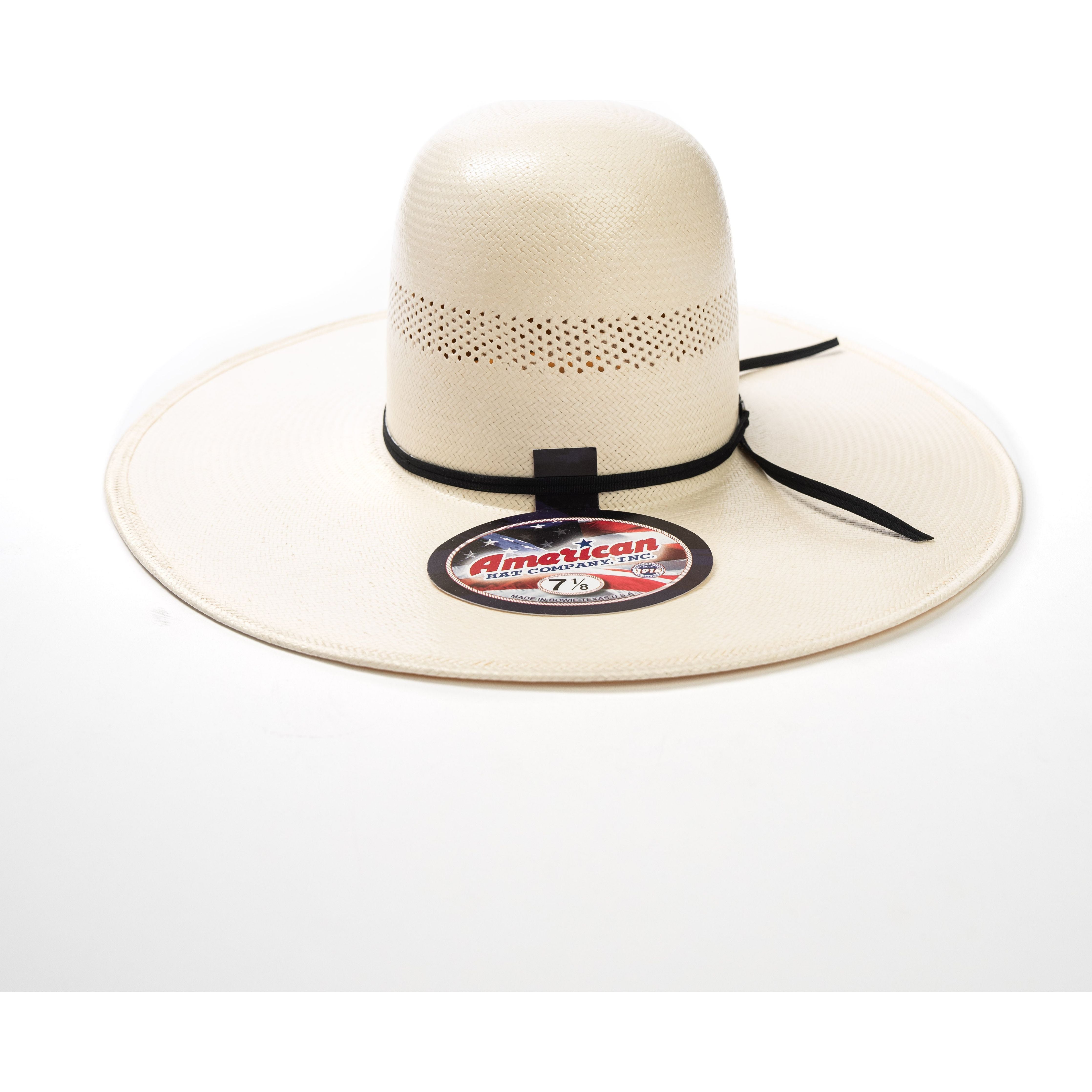 American Hat Company 7104S 4.25" Straw Hat - Crazy House Western Wear