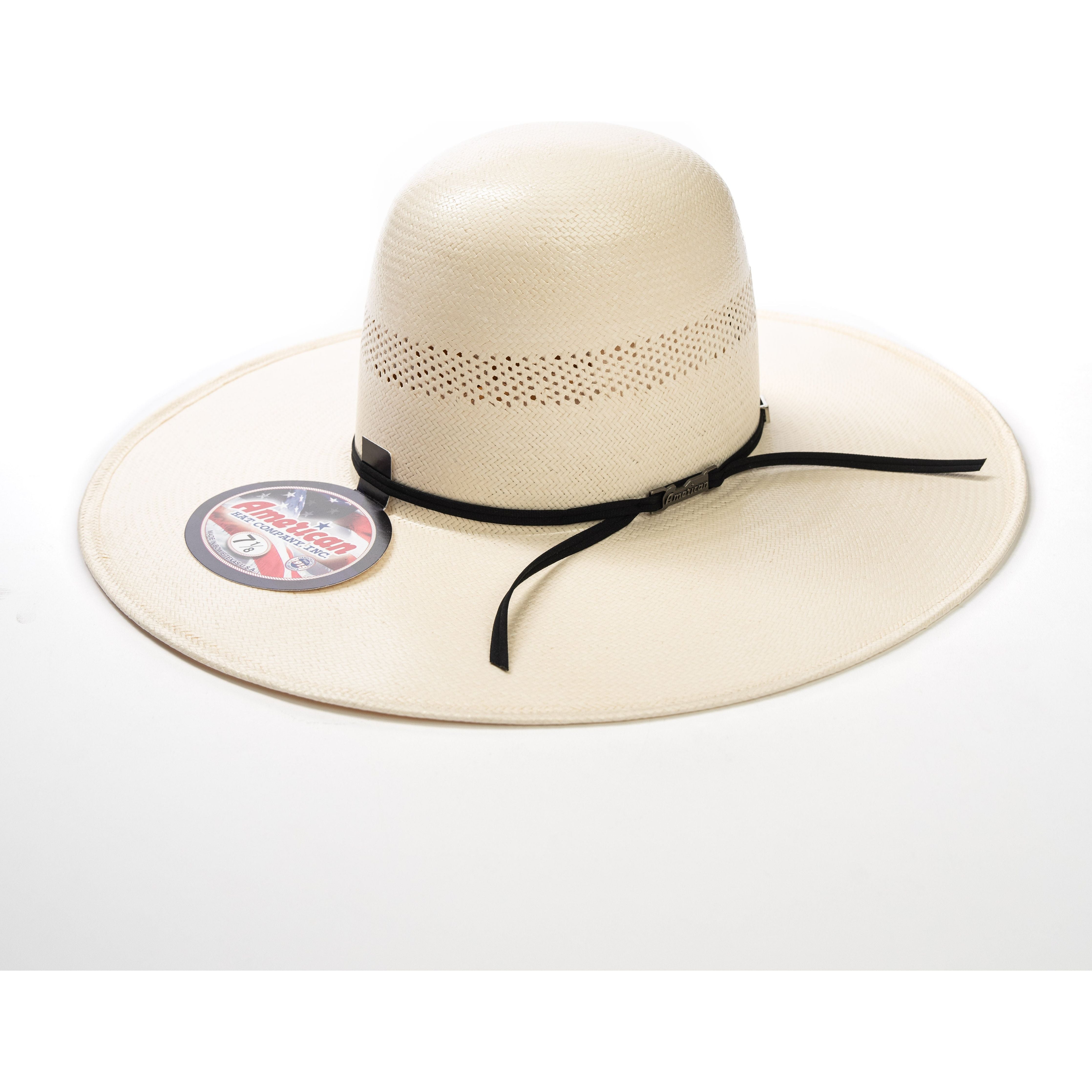 American Hat Company 7104S 4.25" Straw Hat - Crazy House Western Wear