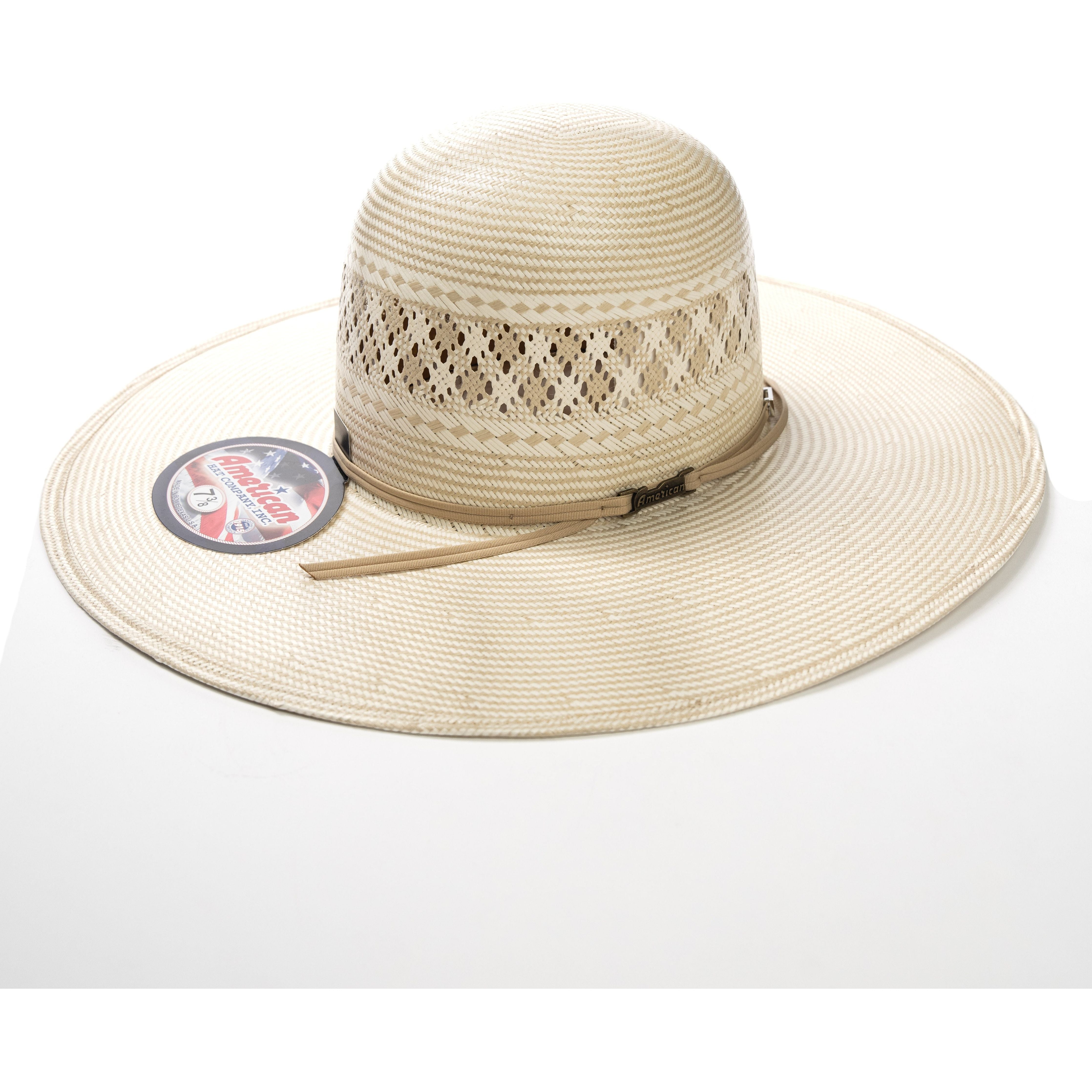 American Hat Company 1011S - 4.5" Straw Hat - Crazy House Western Wear