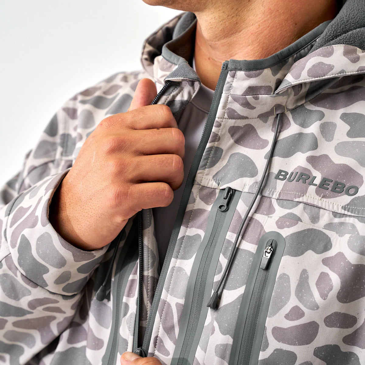 Men's Burlebo Classic Deer Camo Challenger Jacket