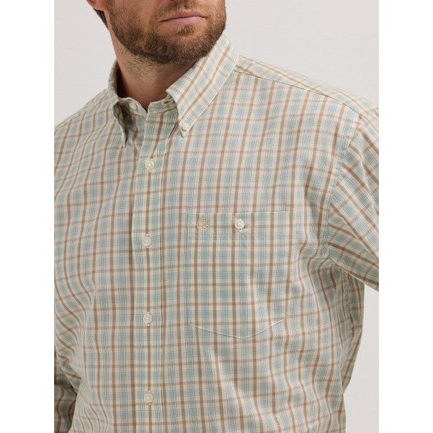 Men's Wrangler® Classics Long Sleeve Shirt - Relaxed Fit 112352418 - Crazy House Western Wear
