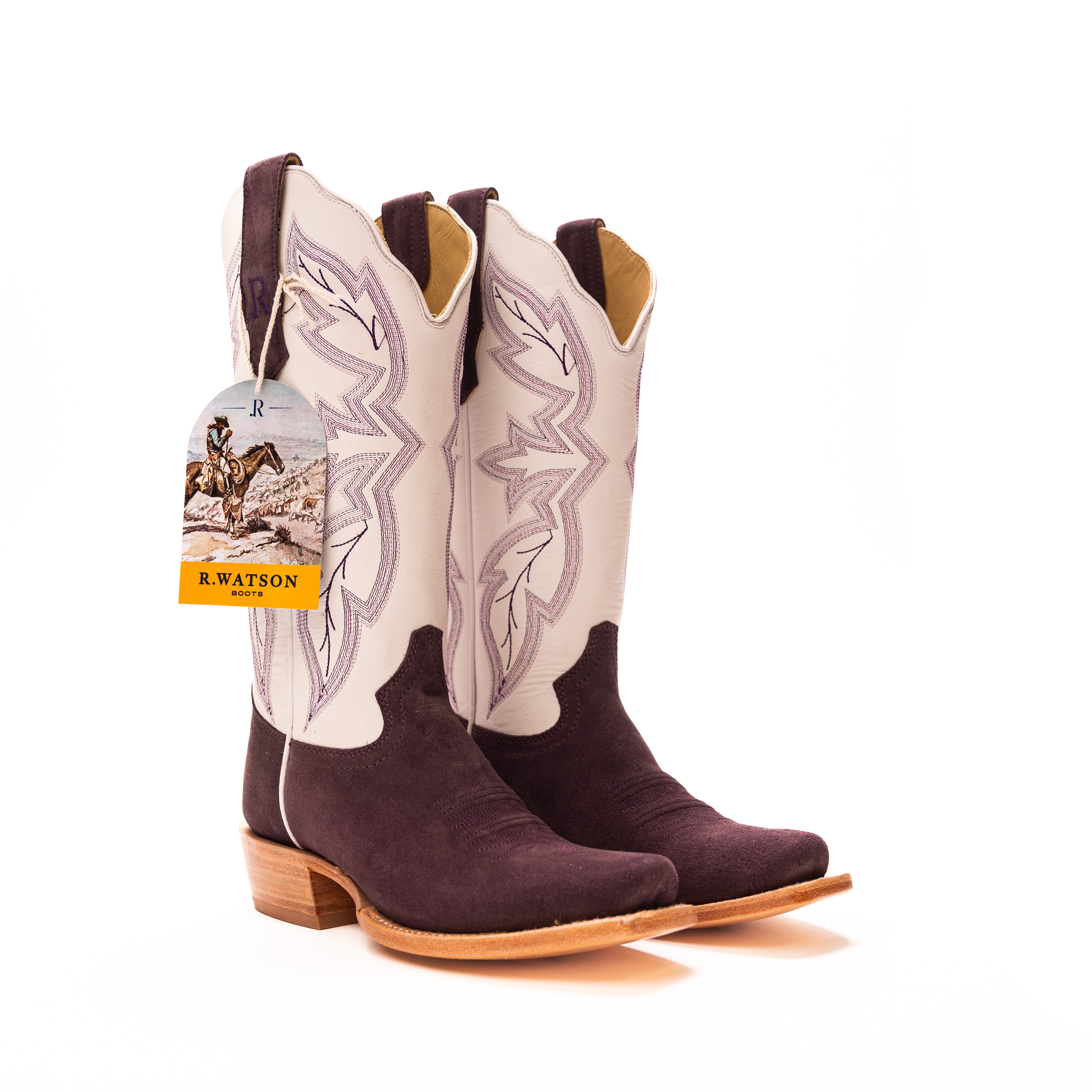 Women's R. Watson Roughout Narrow Square 13″ RWL8408 - Crazy House Western Wear