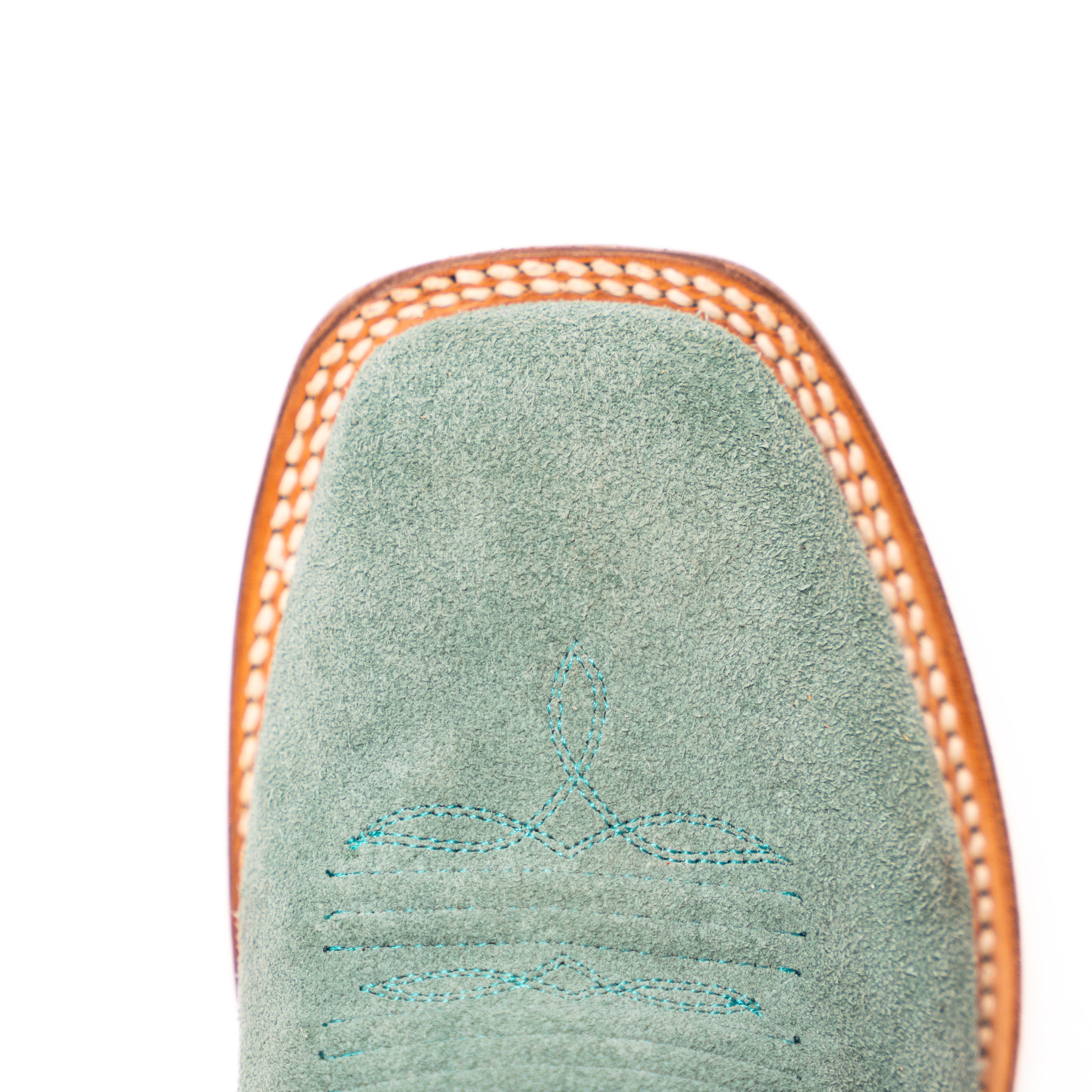 Women's Tanner Mark 12" Roughout Cowhide Boots TML207094 - Crazy House Western Wear