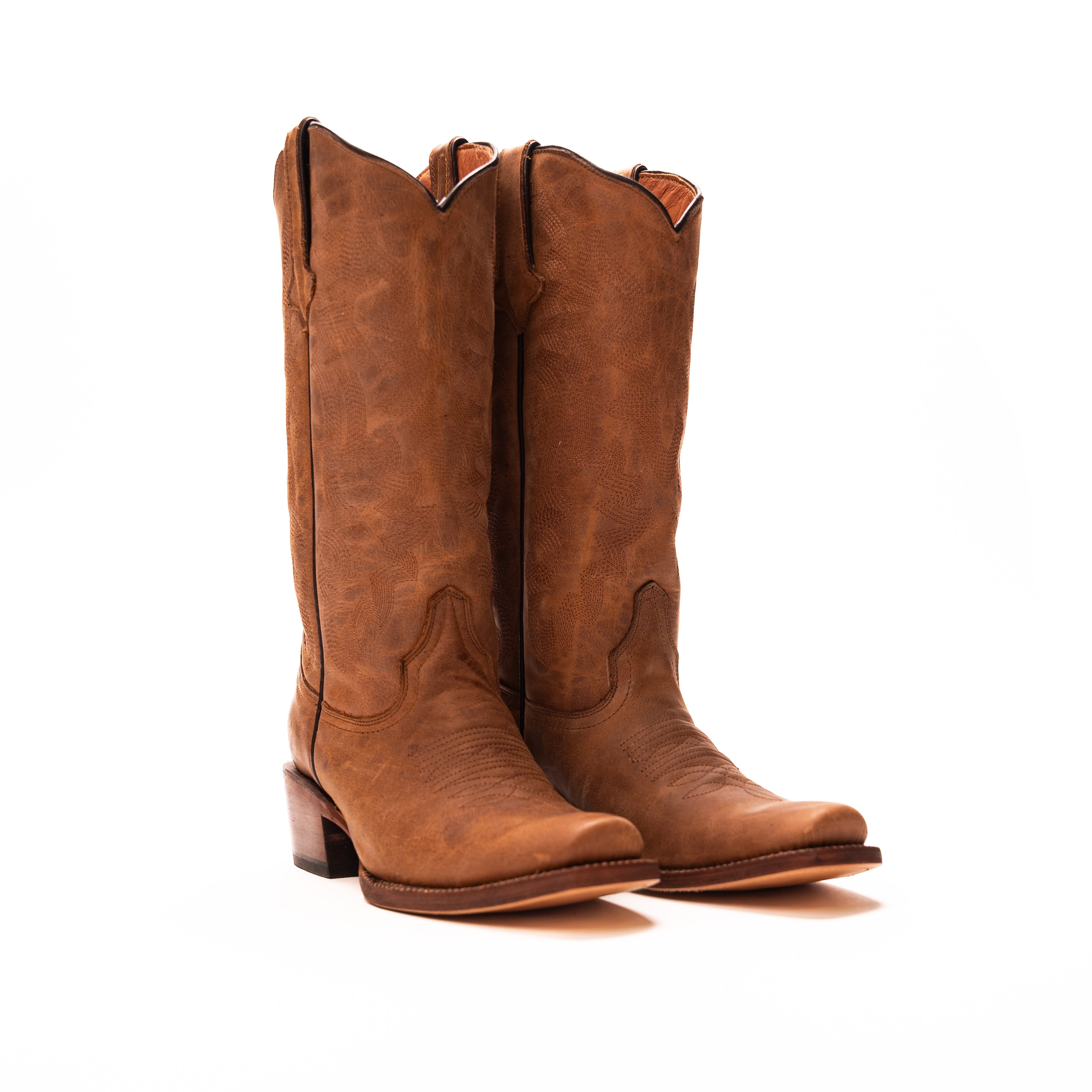 Women's Tanner Mark 12" Calfskin Boots TML201383 - Crazy House Western Wear