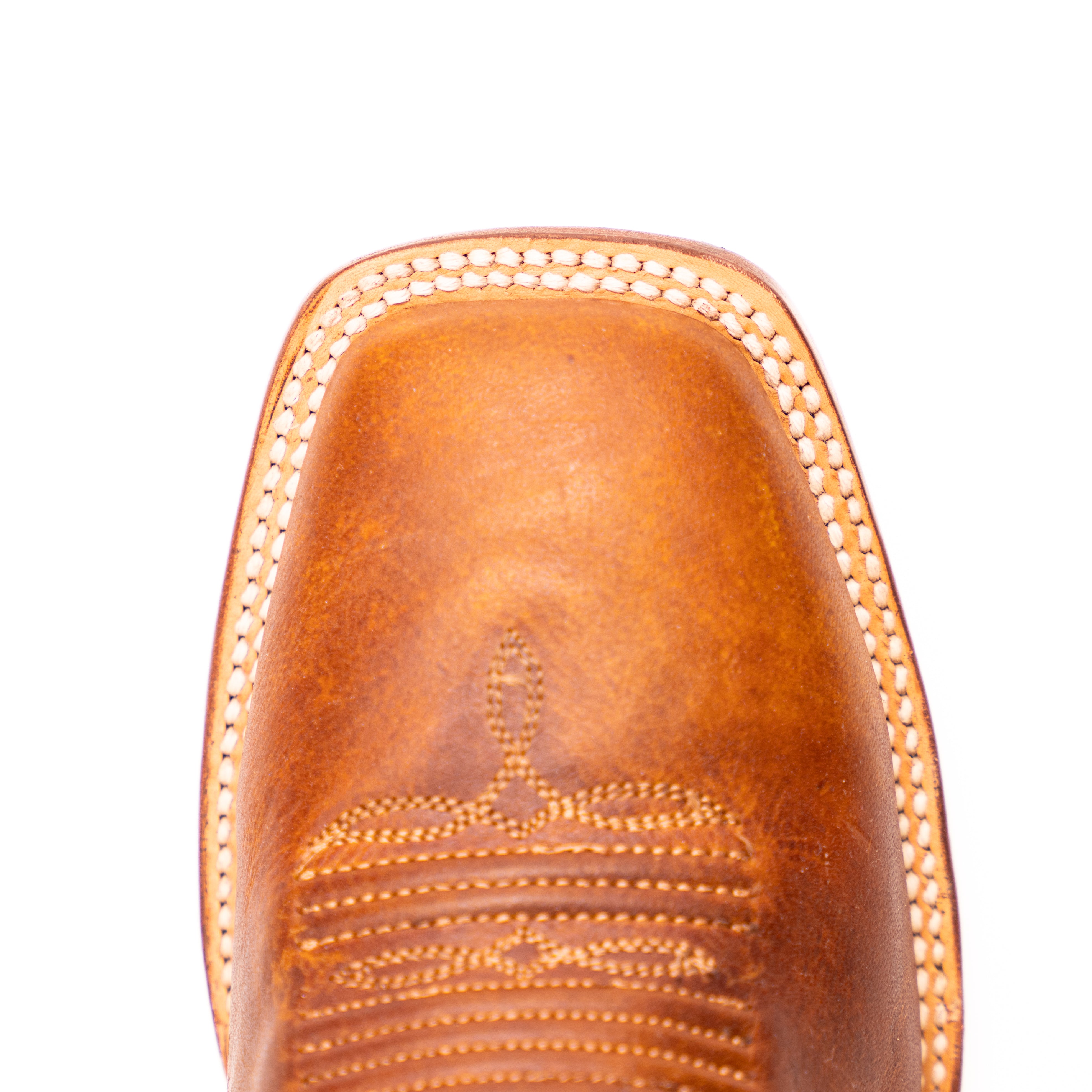 Women's Tanner Mark 12" Damiana Orange Cowhide Boots TML207105 - Crazy House Western Wear