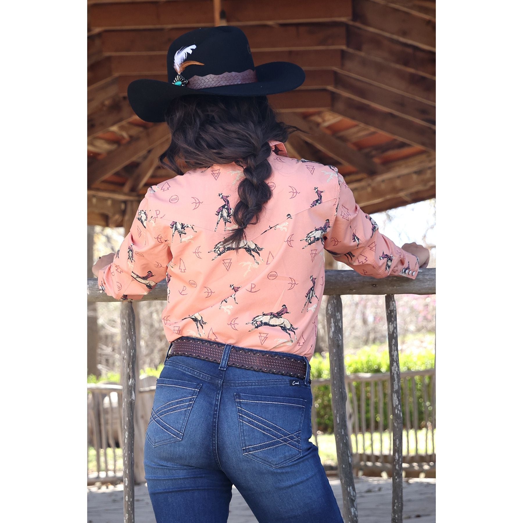 Women's Cruel Denim Rodeo Classic Fit Snap Shirt CTW7466013