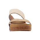 Women's Very Volatile Gold and Ivory Sandal PV1003-IVORY - Crazy House Western Wear