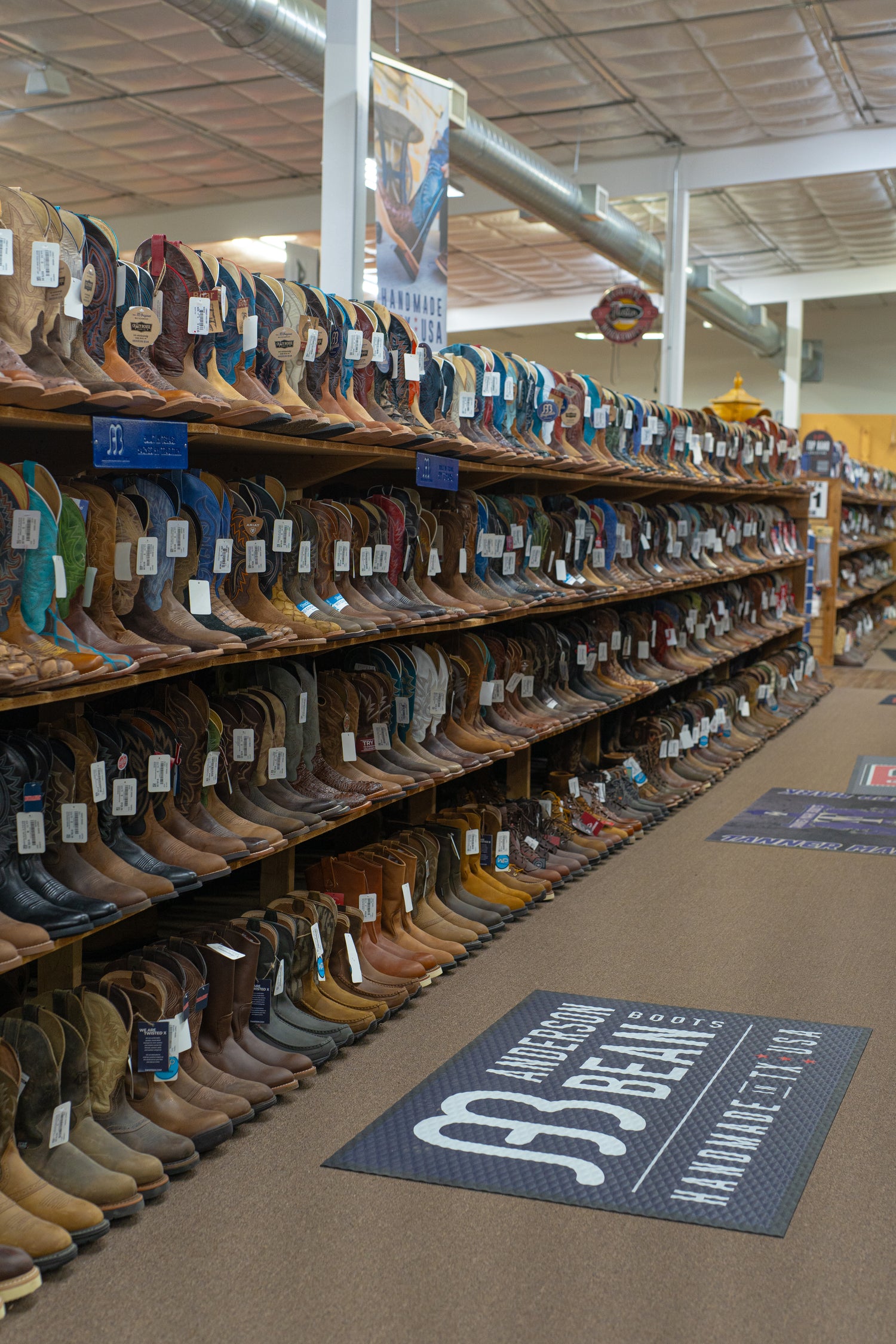 biggest selection of anderson bean boots