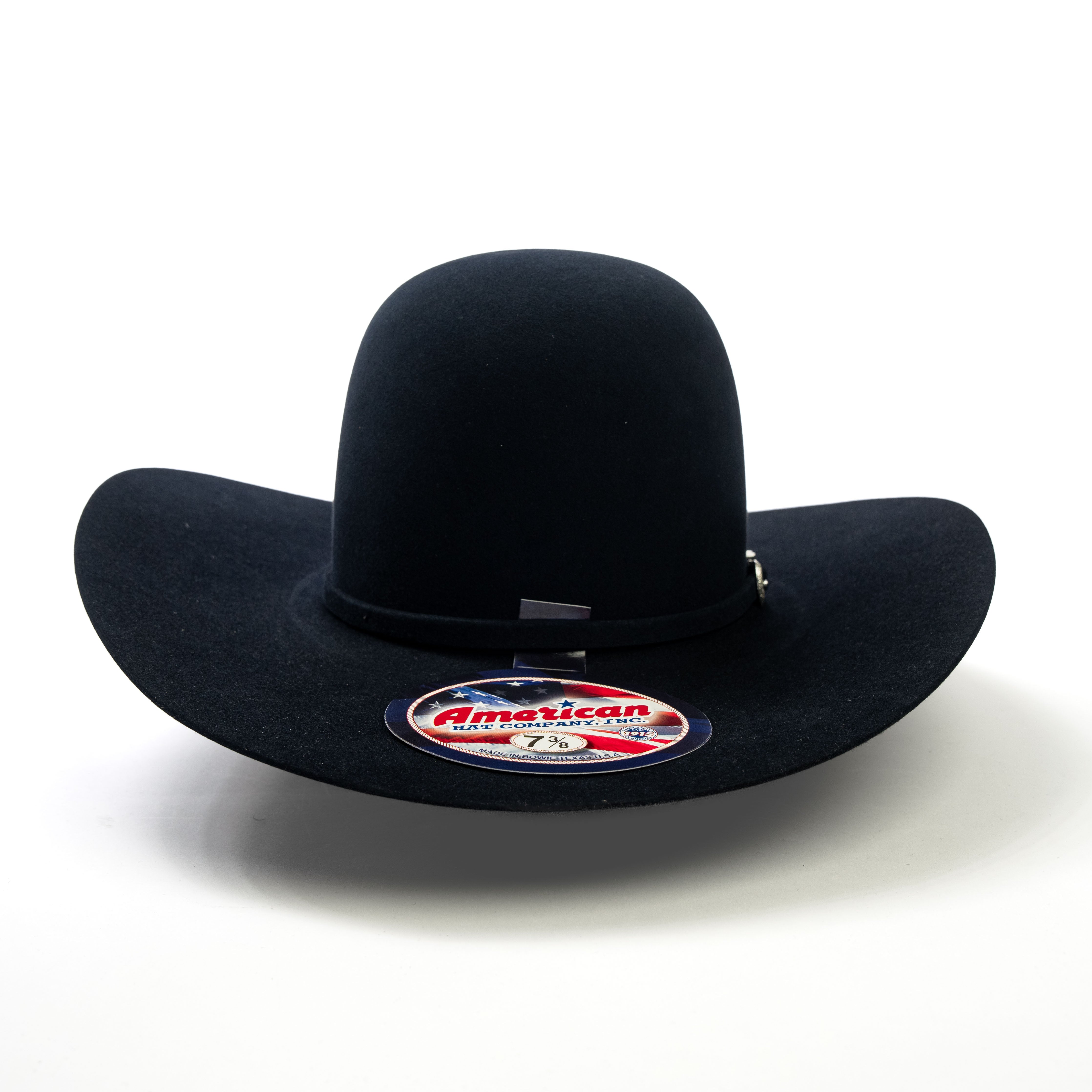 American 7X Midnight Blue 4 1/2" Felt Hat - Crazy House Western Wear