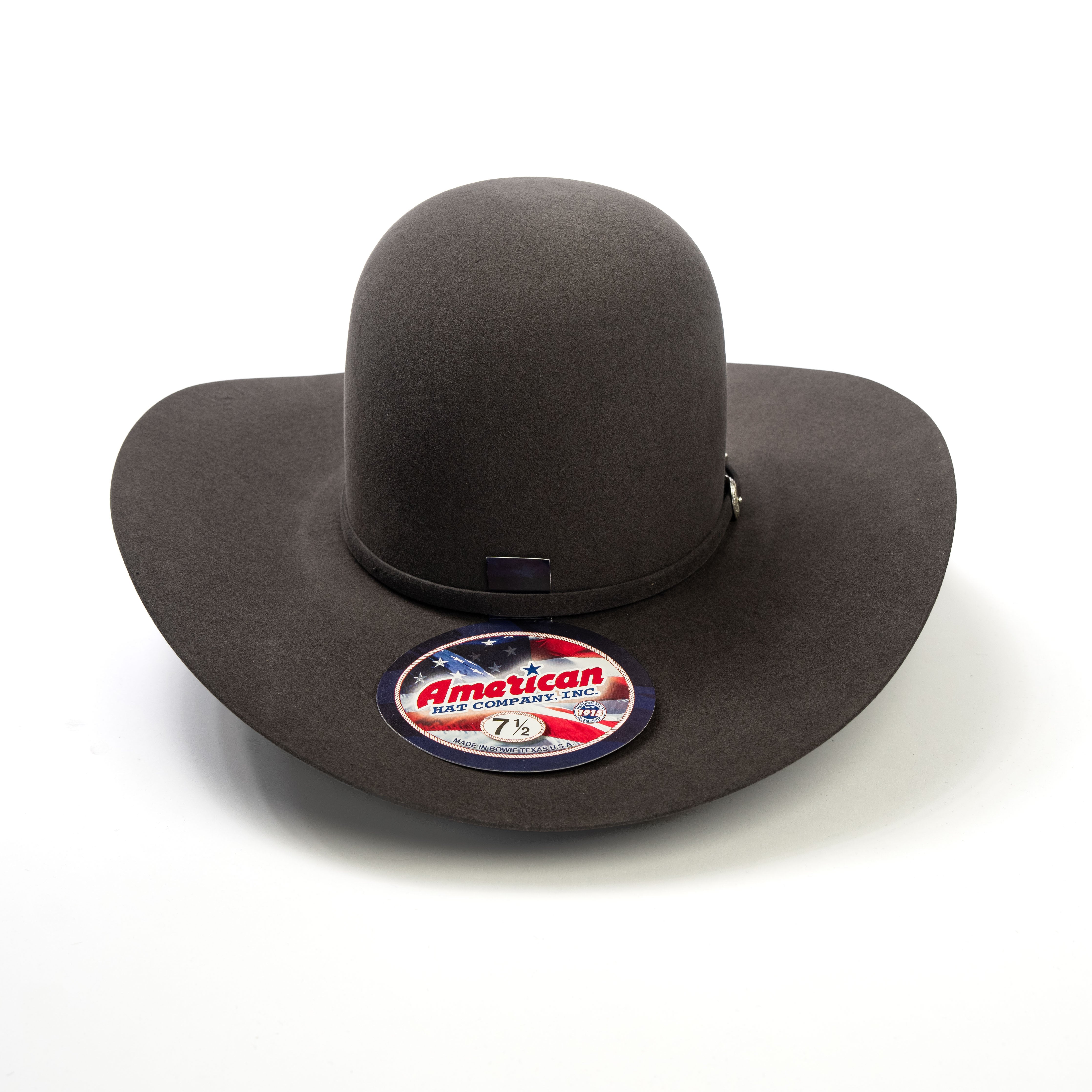 American 7X Steel 4 1/2" Felt Hat - Crazy House Western Wear