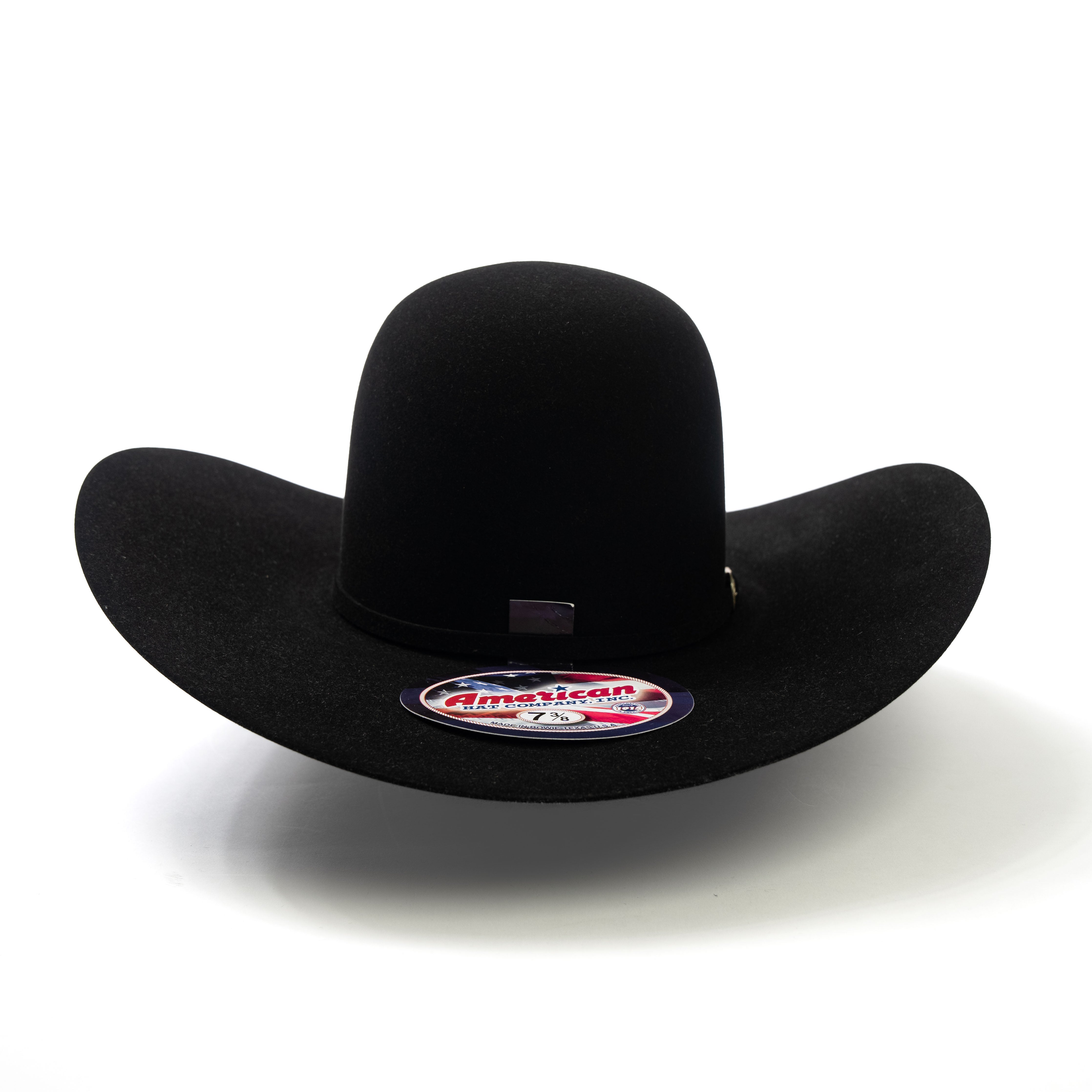 American 500X Black 4 1/4" Felt Hat - Crazy House Western Wear