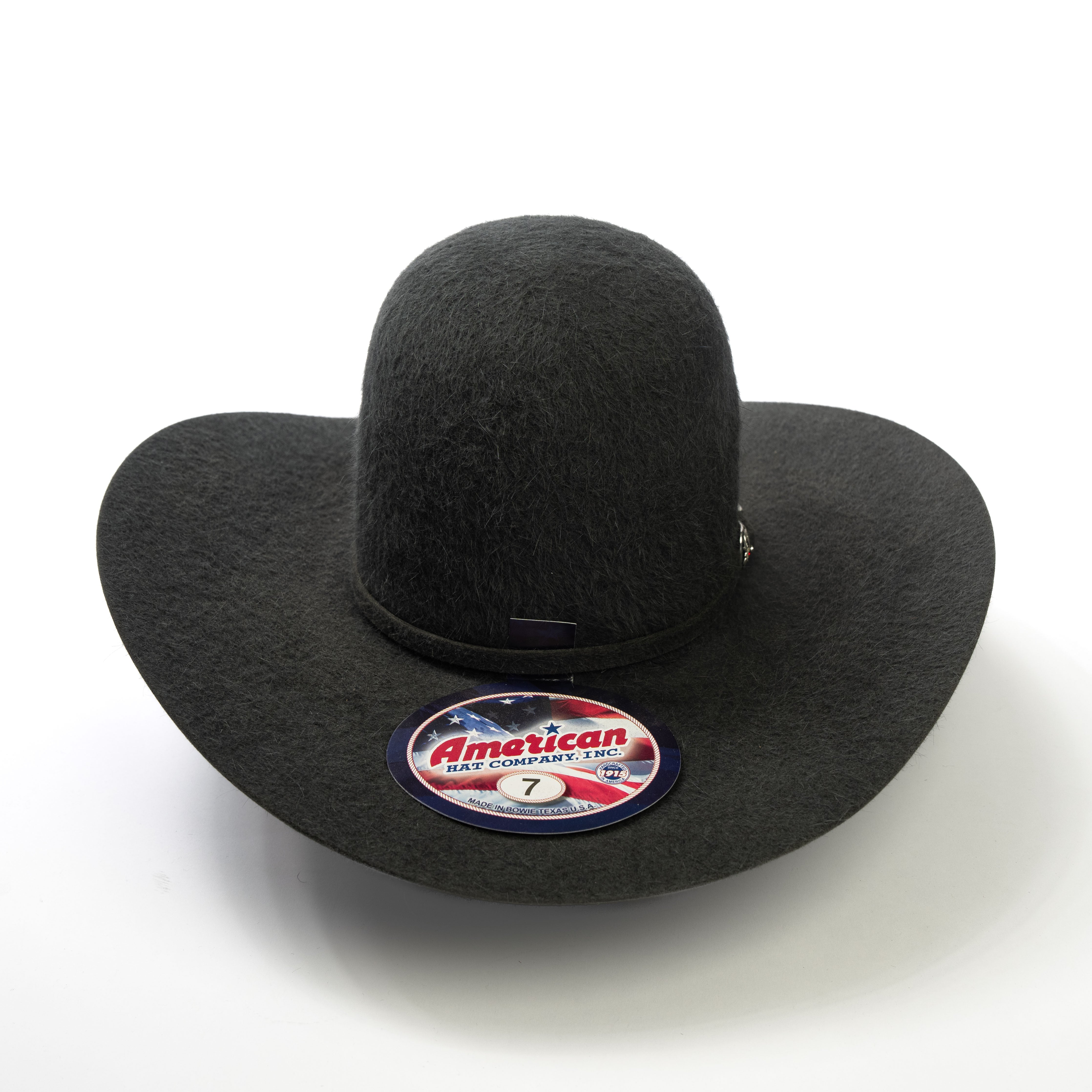 American 20X Charcoal Grizzly 4 1/2" Felt Hat - Crazy House Western Wear