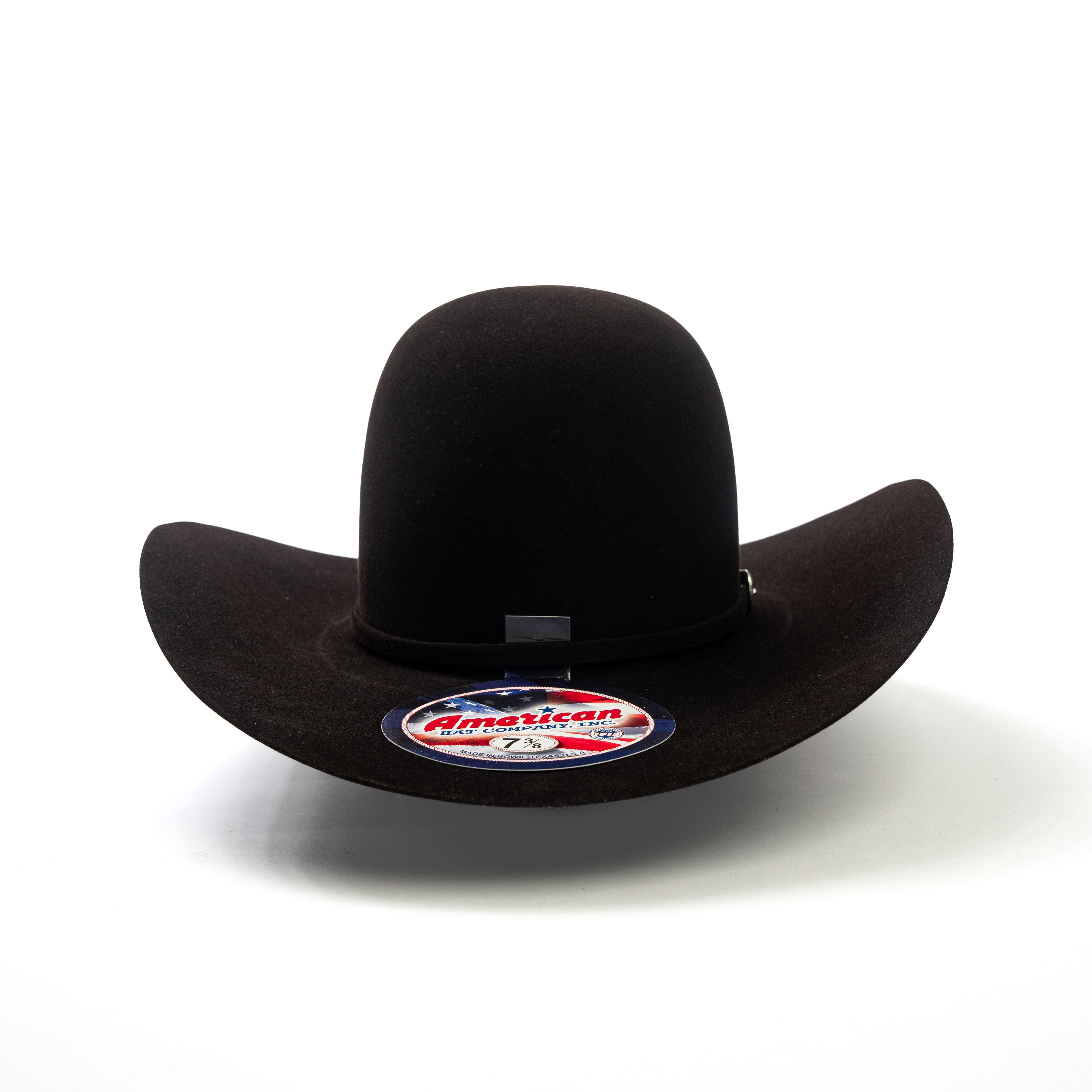 American 7X Black Cherry 4 1/4" Felt Hat - Crazy House Western Wear