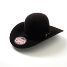 American 7X Black Cherry 4 1/4" Felt Hat - Crazy House Western Wear