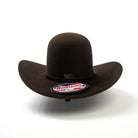 American 7X Chocolate 4 1/4" Felt Hat - Crazy House Western Wear