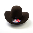 American 7X Chocolate 4 1/4" Felt Hat - Crazy House Western Wear