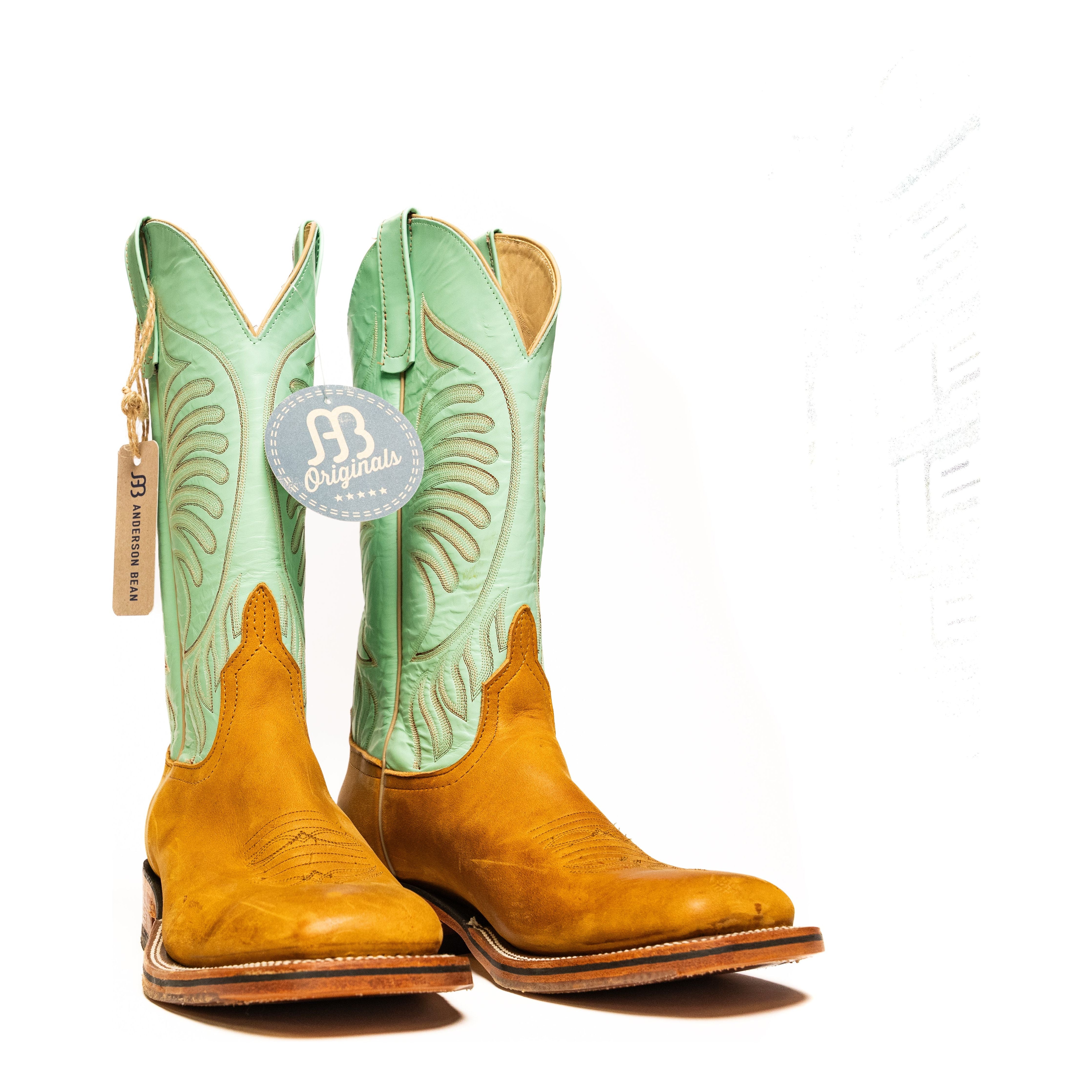 Anderson Bean Burnished Rust with 13" Mint Glove - Crazy House Western Wear