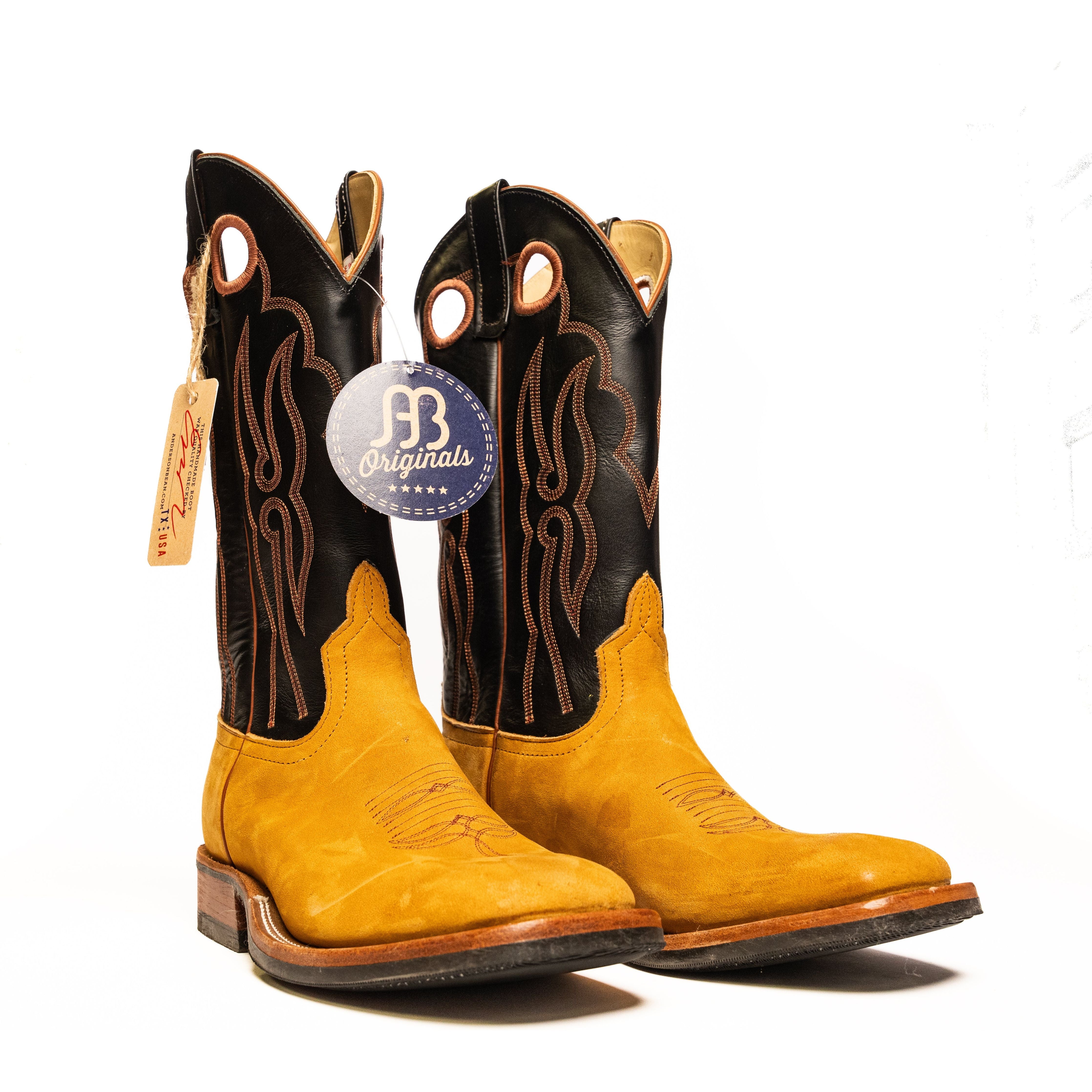 Anderson Bean Rust Crazy House with 13" Black Glove - Crazy House Western Wear