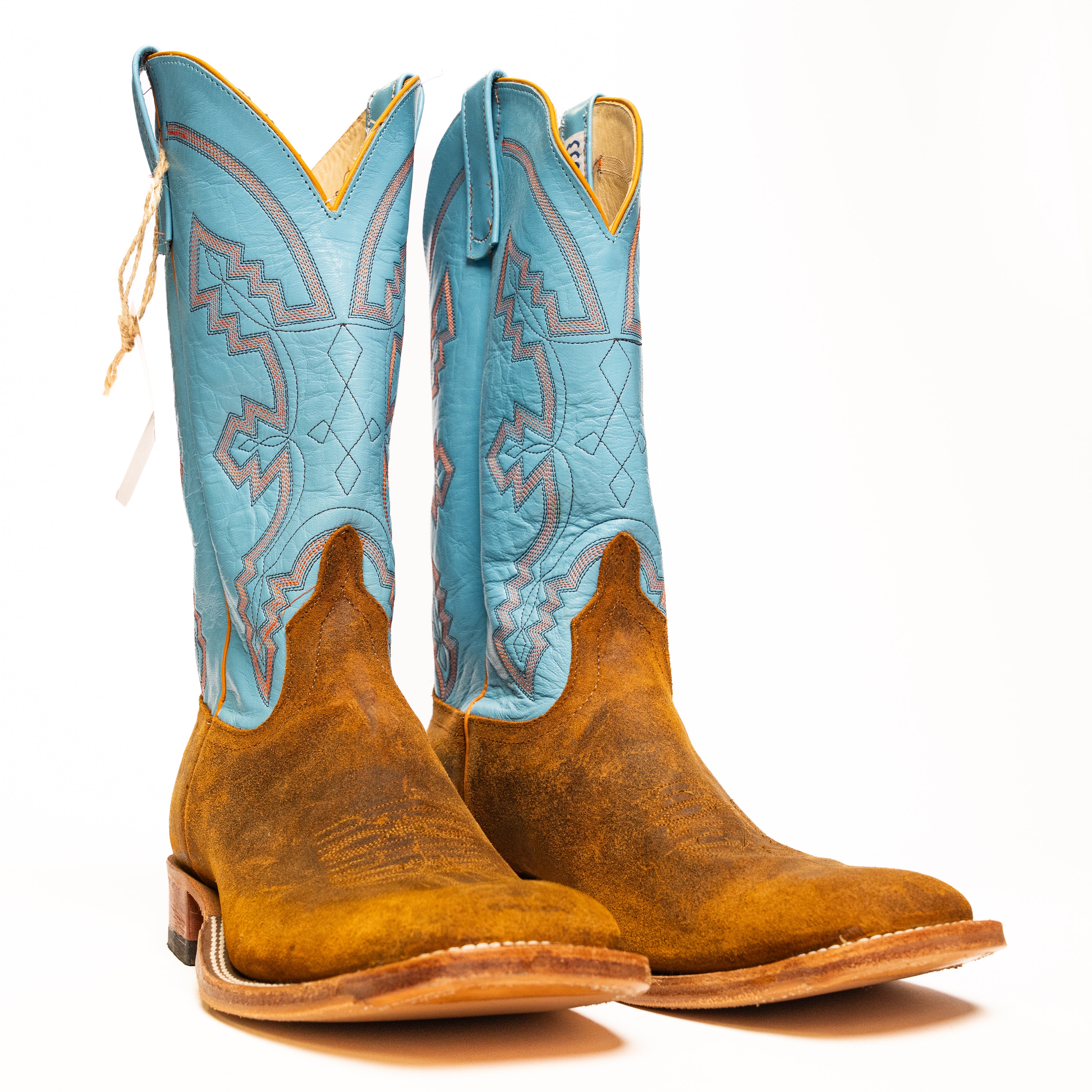 Anderson Bean Wheatbuck Kudu with 13" Lupine Kidskin Top - Crazy House Western Wear