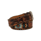 Men's 3D Western Floral Tooled Belt D100013402 - Crazy House Western Wear