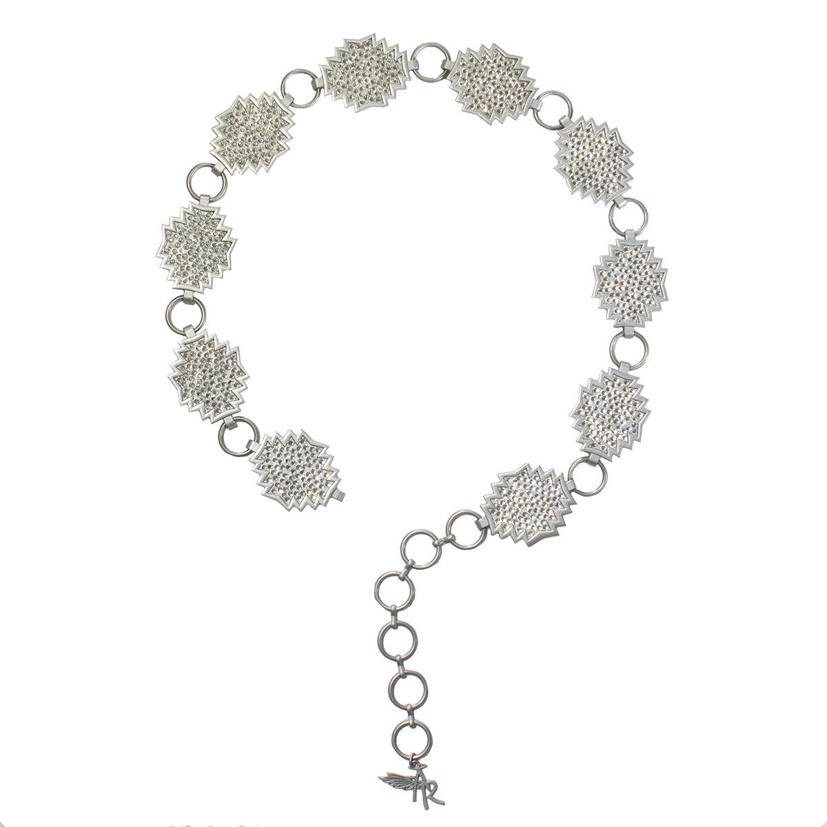 Women's Angel Ranch Crystal Concho Belt D140005536 - Crazy House Western Wear