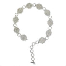 Women's Angel Ranch Crystal Concho Belt D140005536 - Crazy House Western Wear