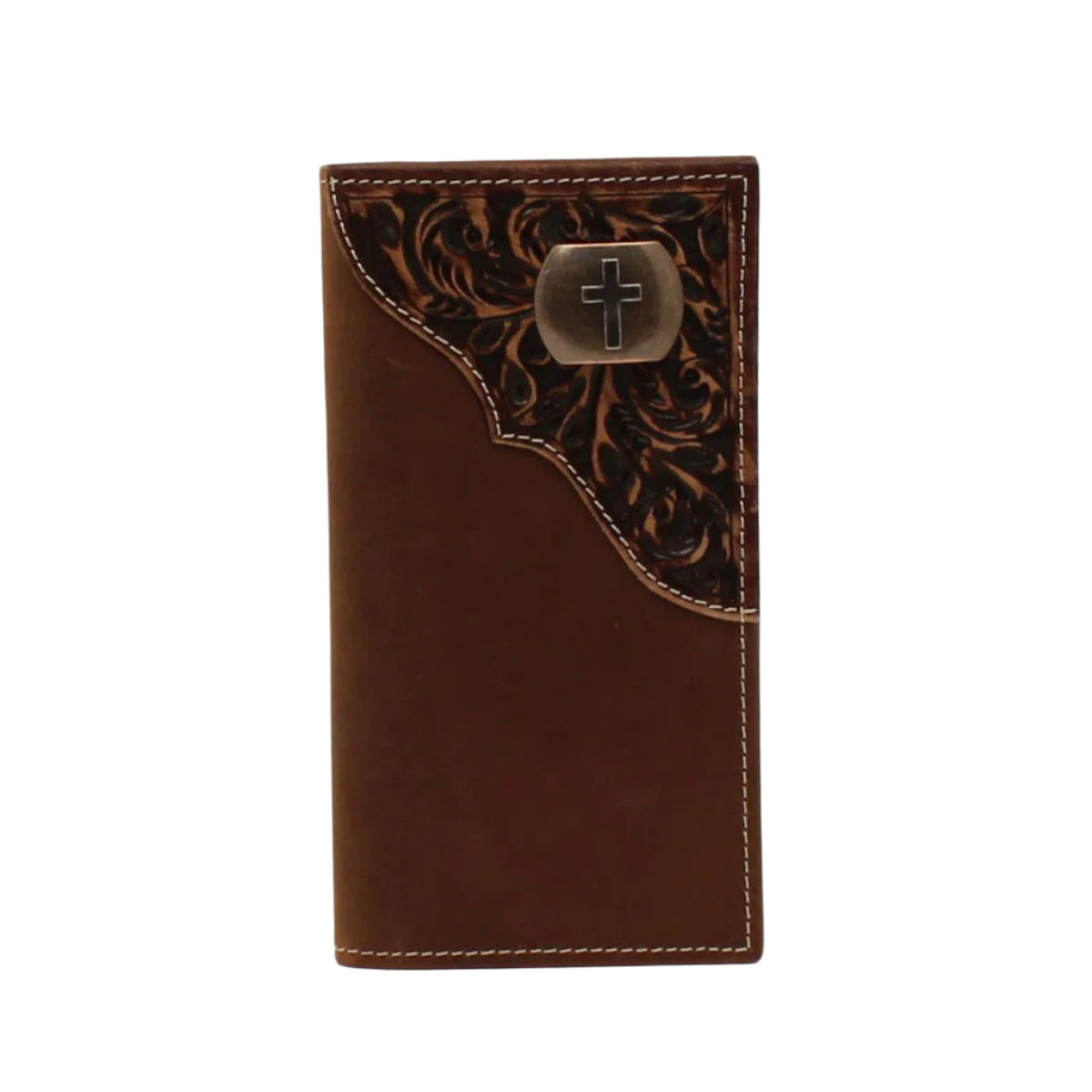 Men's 3D Brown Genuine Leather Wallet D250003002 - Crazy House Western Wear