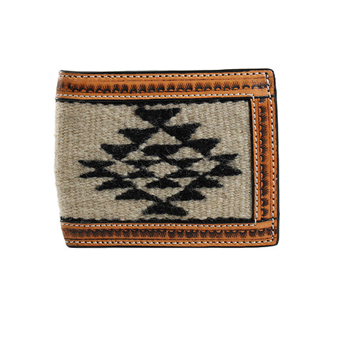 Men's 3D Bifold Natural Tan Wallet D250004860 - Crazy House Western Wear