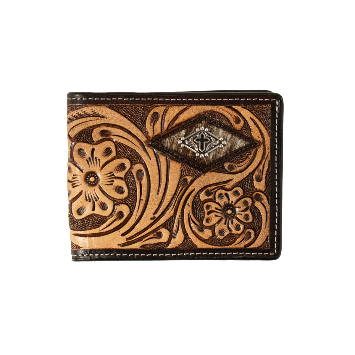 Men's 3D Bifold with Passcase Style Wallet D250015802