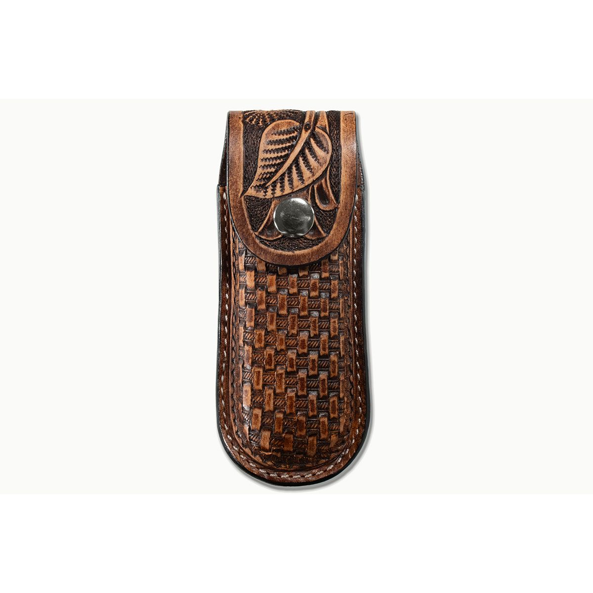 3D Brown Closed Style Knife Sheath D8403402