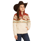 Girl's Panhandle Southwestern Aztec Berber Pullover