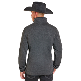 Men's Panhandle Melange Knit Henley Pullover DM91C06178
