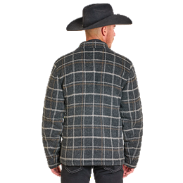 Men's Powder River Wool Plaid Jacket